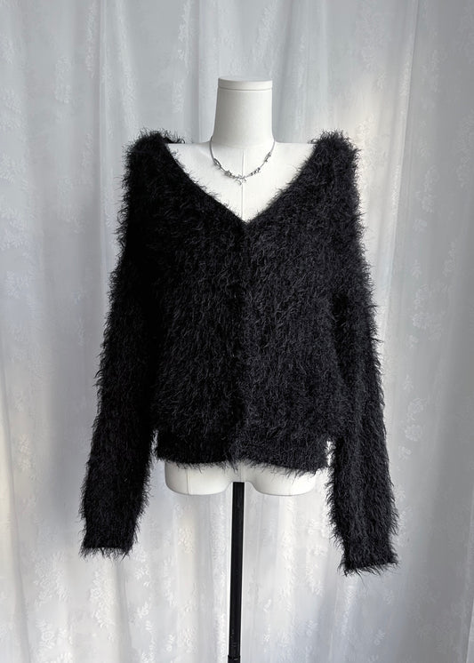 𝐌𝐨 𝐌𝐨 𝐕 𝐍𝐞𝐜𝐤 𝐂𝐚𝐫𝐝𝐢𝐠𝐚𝐧 - 𝐁𝐥𝐚𝐜𝐤