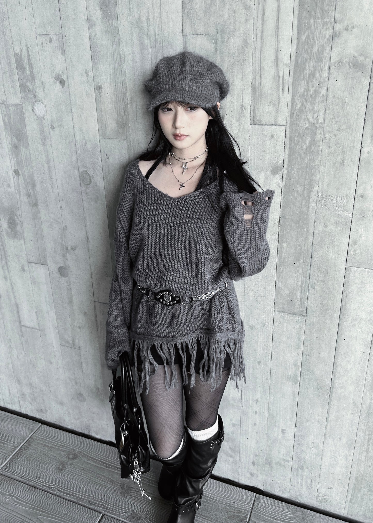 𝐈𝐝𝐚 𝐅𝐮𝐫 𝐇𝐚𝐭 - 𝐆𝐫𝐞𝐲