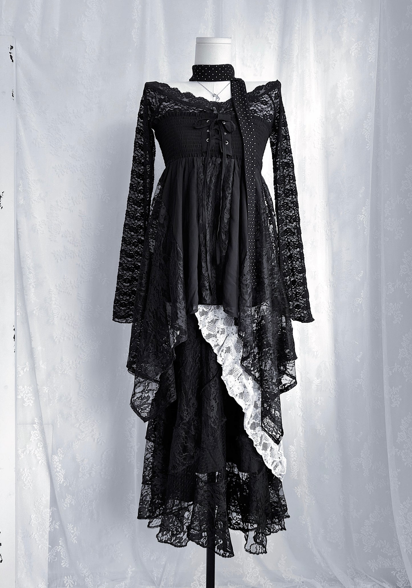 𝐕𝐚𝐥𝐞𝐫𝐢𝐞𝐭𝐭𝐚 𝐋𝐚𝐜𝐞 𝐅𝐚𝐢𝐫𝐲 𝐃𝐫𝐞𝐬𝐬 - 𝐁𝐥𝐚𝐜𝐤