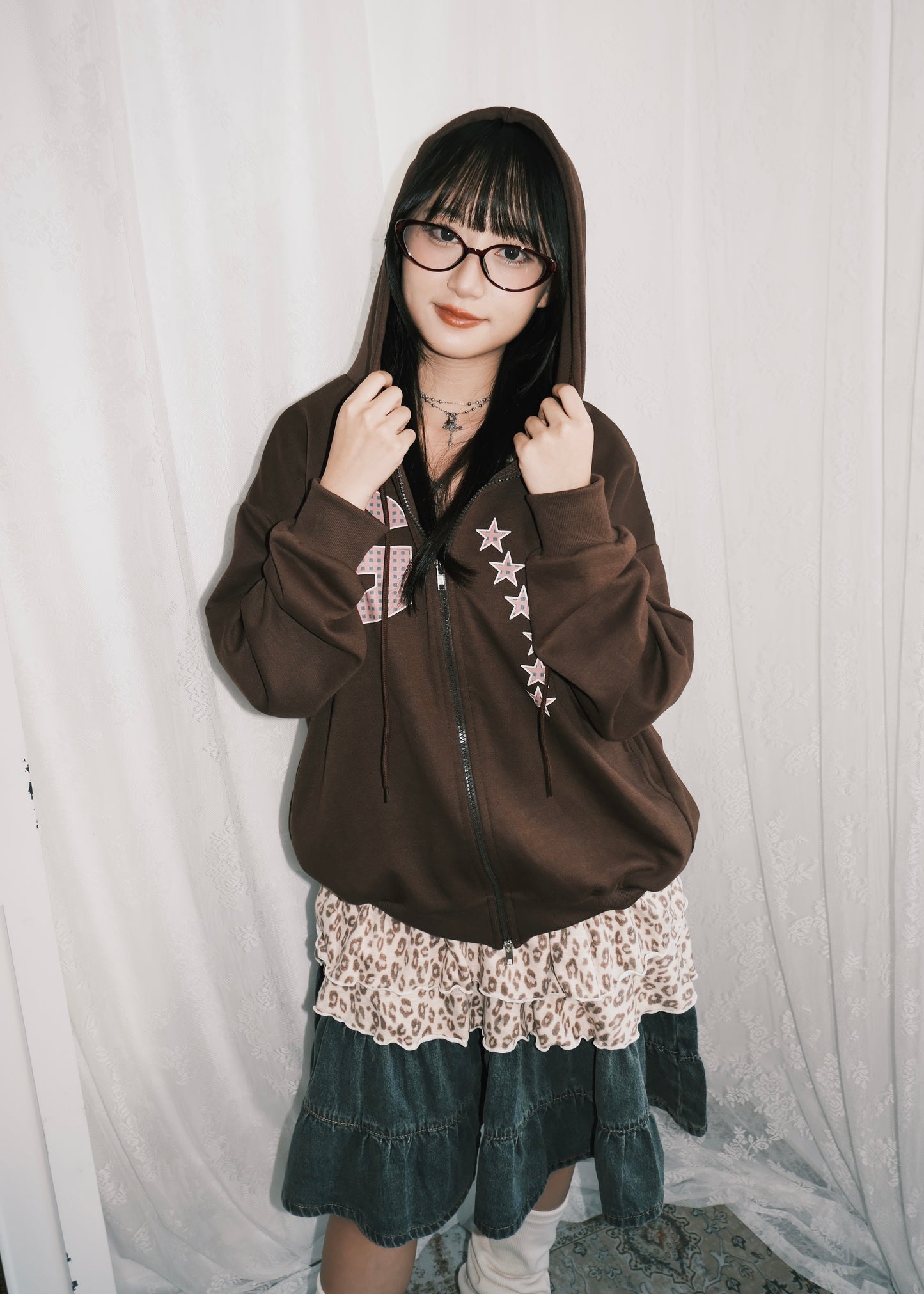 𝐋𝐞𝐨𝐩𝐚𝐫𝐝 𝐑𝐮𝐟𝐟𝐥𝐞 𝐇𝐚𝐥𝐭𝐞𝐫 𝐓𝐨𝐩 - 𝐎𝐚𝐭𝐦𝐞𝐚𝐥