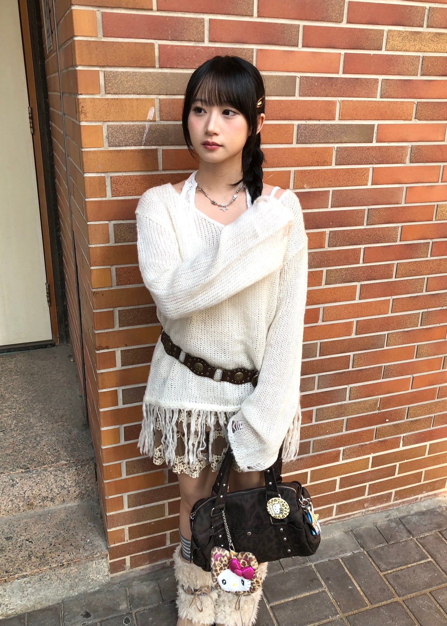 𝐒𝐚𝐯𝐢𝐧𝐚 𝐊𝐧𝐢𝐭 𝐑𝐮𝐟𝐟𝐥𝐞 𝐒𝐤𝐢𝐫𝐭