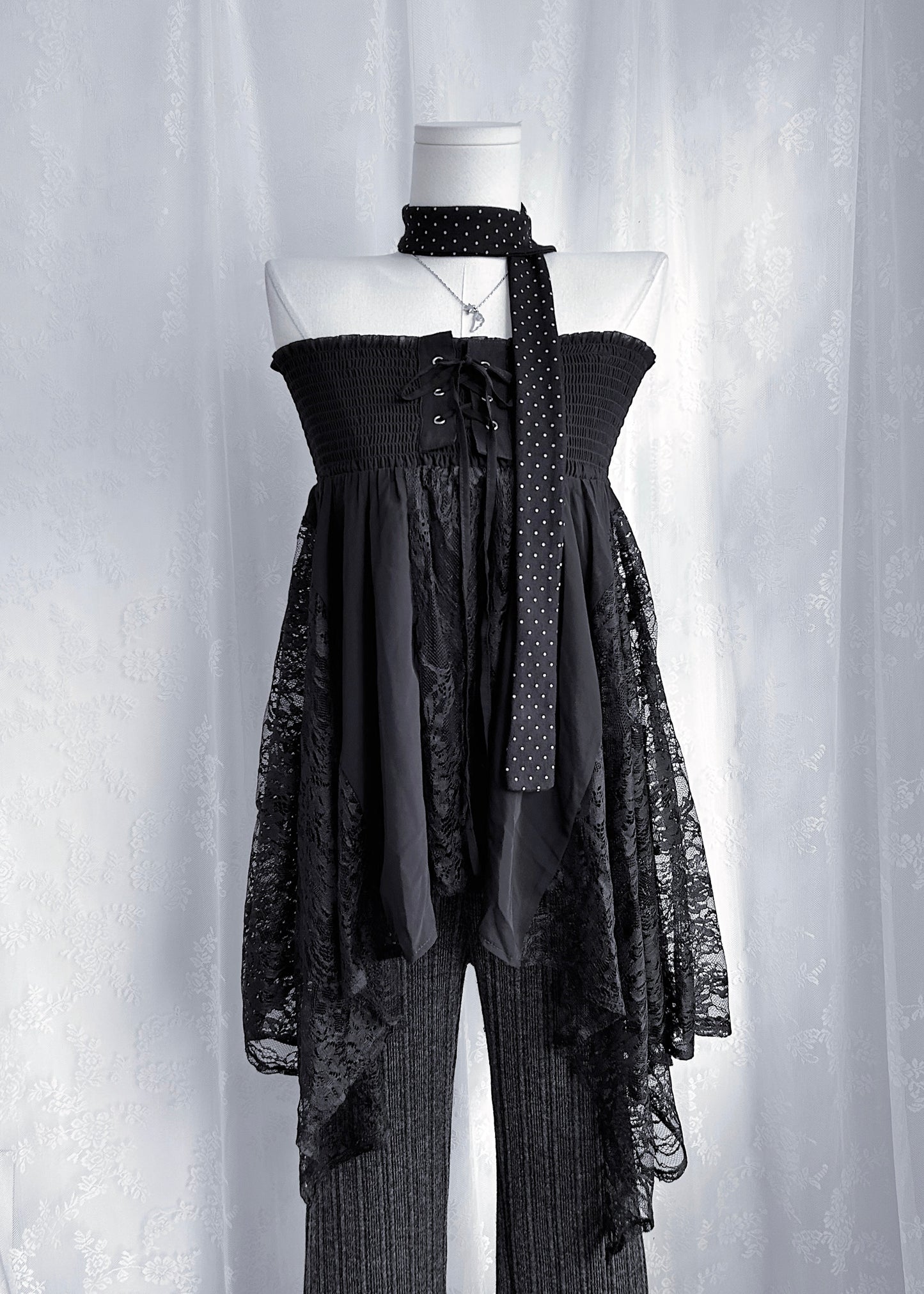 𝐕𝐚𝐥𝐞𝐫𝐢𝐞𝐭𝐭𝐚 𝐋𝐚𝐜𝐞 𝐅𝐚𝐢𝐫𝐲 𝐃𝐫𝐞𝐬𝐬 - 𝐁𝐥𝐚𝐜𝐤