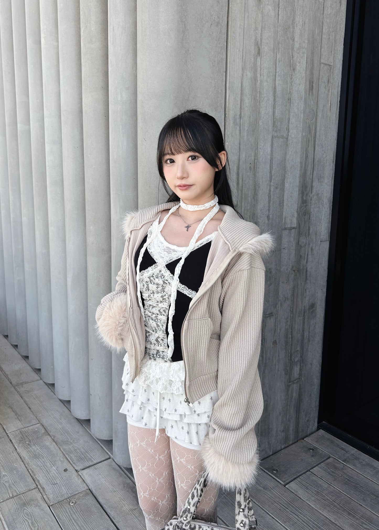 𝐋𝐞𝐭𝐢𝐭𝐢𝐚 𝐋𝐚𝐜𝐞 𝐑𝐮𝐟𝐟𝐥𝐞 𝐓𝐨𝐩 𝐖𝐢𝐭𝐡 𝐒𝐜𝐚𝐫𝐟 - 𝐂𝐫𝐞𝐚𝐦