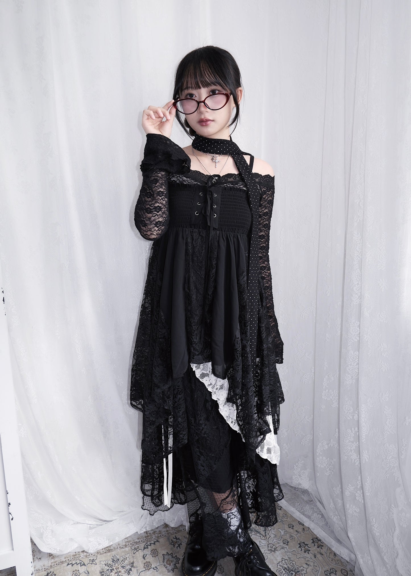 𝐕𝐚𝐥𝐞𝐫𝐢𝐞𝐭𝐭𝐚 𝐋𝐚𝐜𝐞 𝐅𝐚𝐢𝐫𝐲 𝐃𝐫𝐞𝐬𝐬 - 𝐁𝐥𝐚𝐜𝐤