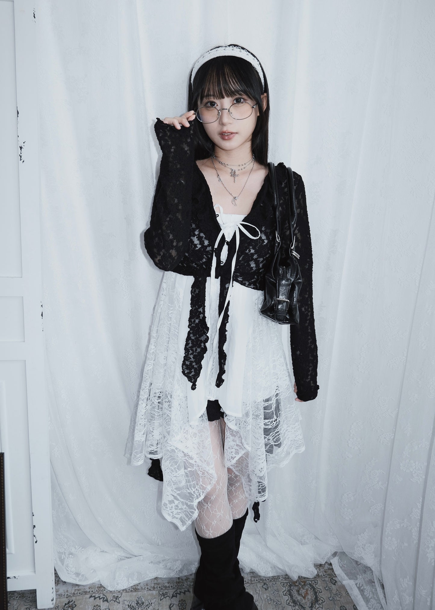 𝐕𝐚𝐥𝐞𝐫𝐢𝐞𝐭𝐭𝐚 𝐋𝐚𝐜𝐞 𝐅𝐚𝐢𝐫𝐲 𝐃𝐫𝐞𝐬𝐬 - 𝐖𝐡𝐢𝐭𝐞