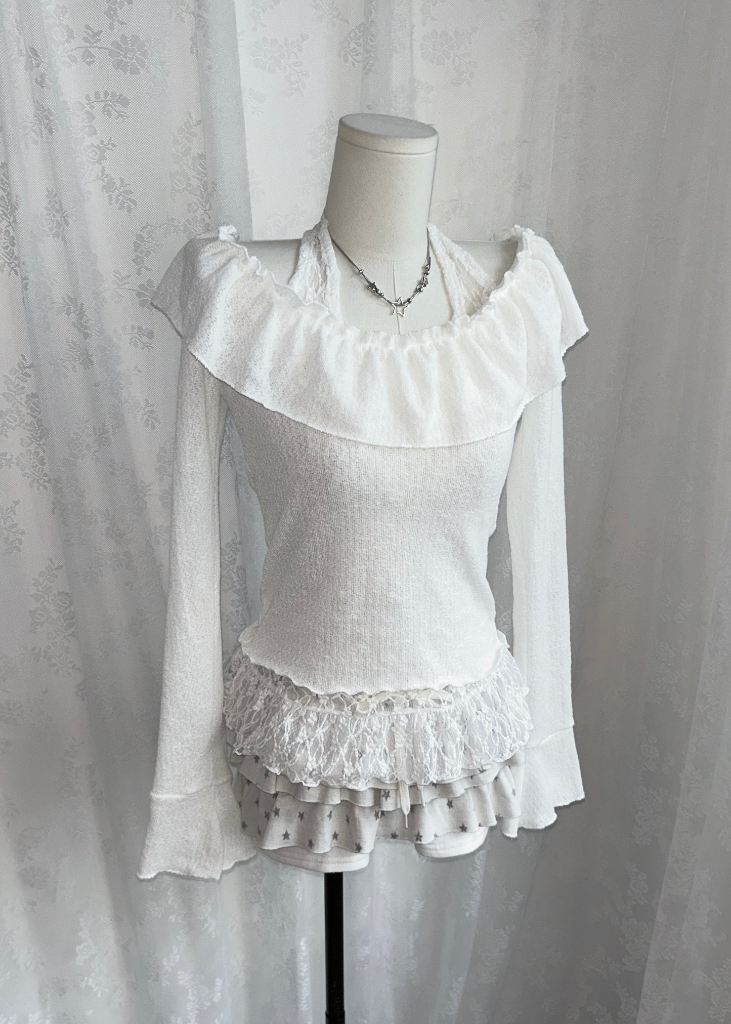 𝐒𝐭𝐚𝐫𝐫𝐲 𝐒𝐤𝐲 𝐑𝐮𝐟𝐟𝐥𝐞 𝐌𝐢𝐧𝐢 𝐒𝐤𝐨𝐫𝐭 - 𝐂𝐫𝐞𝐚𝐦