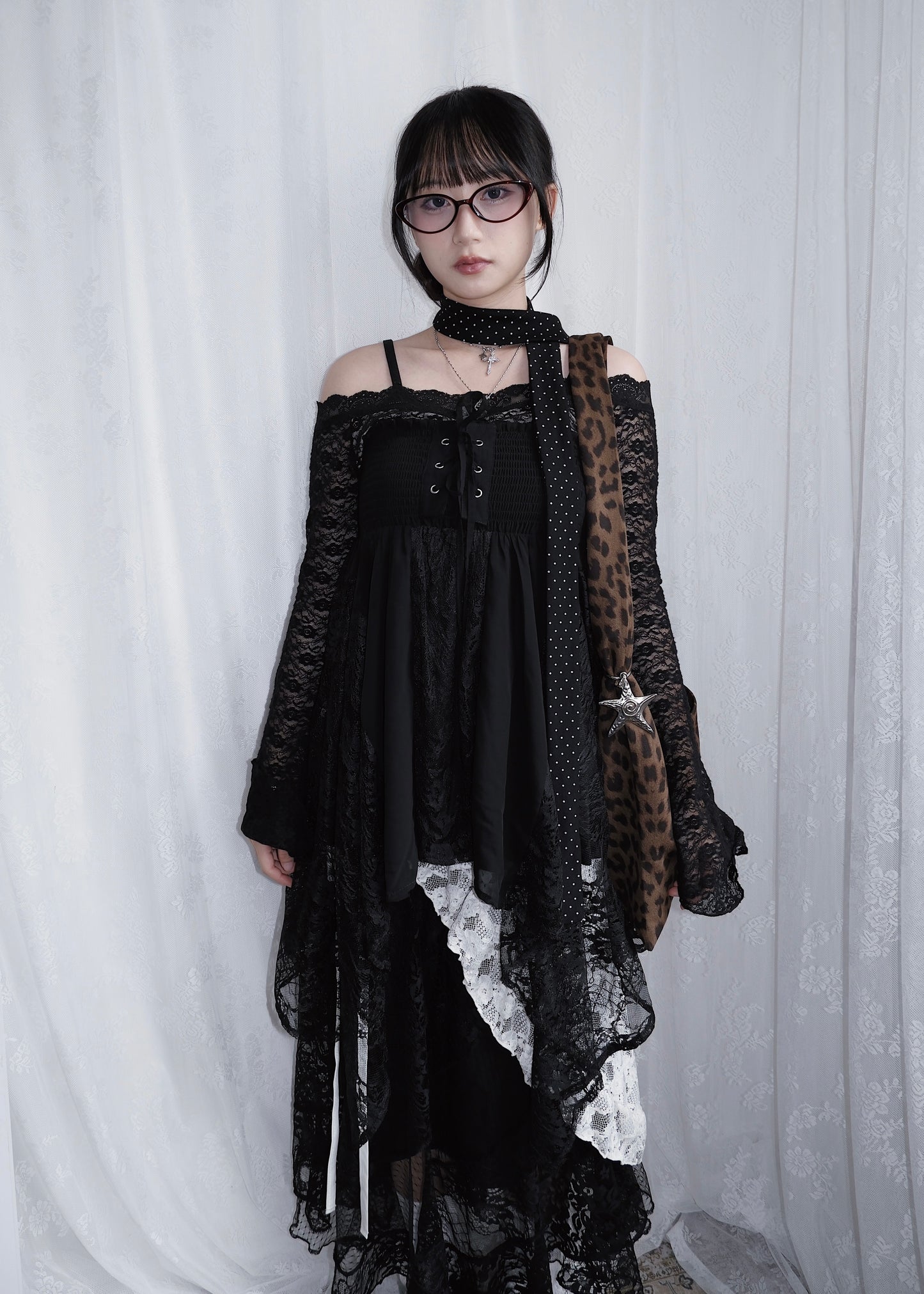 𝐕𝐚𝐥𝐞𝐫𝐢𝐞𝐭𝐭𝐚 𝐋𝐚𝐜𝐞 𝐅𝐚𝐢𝐫𝐲 𝐃𝐫𝐞𝐬𝐬 - 𝐁𝐥𝐚𝐜𝐤