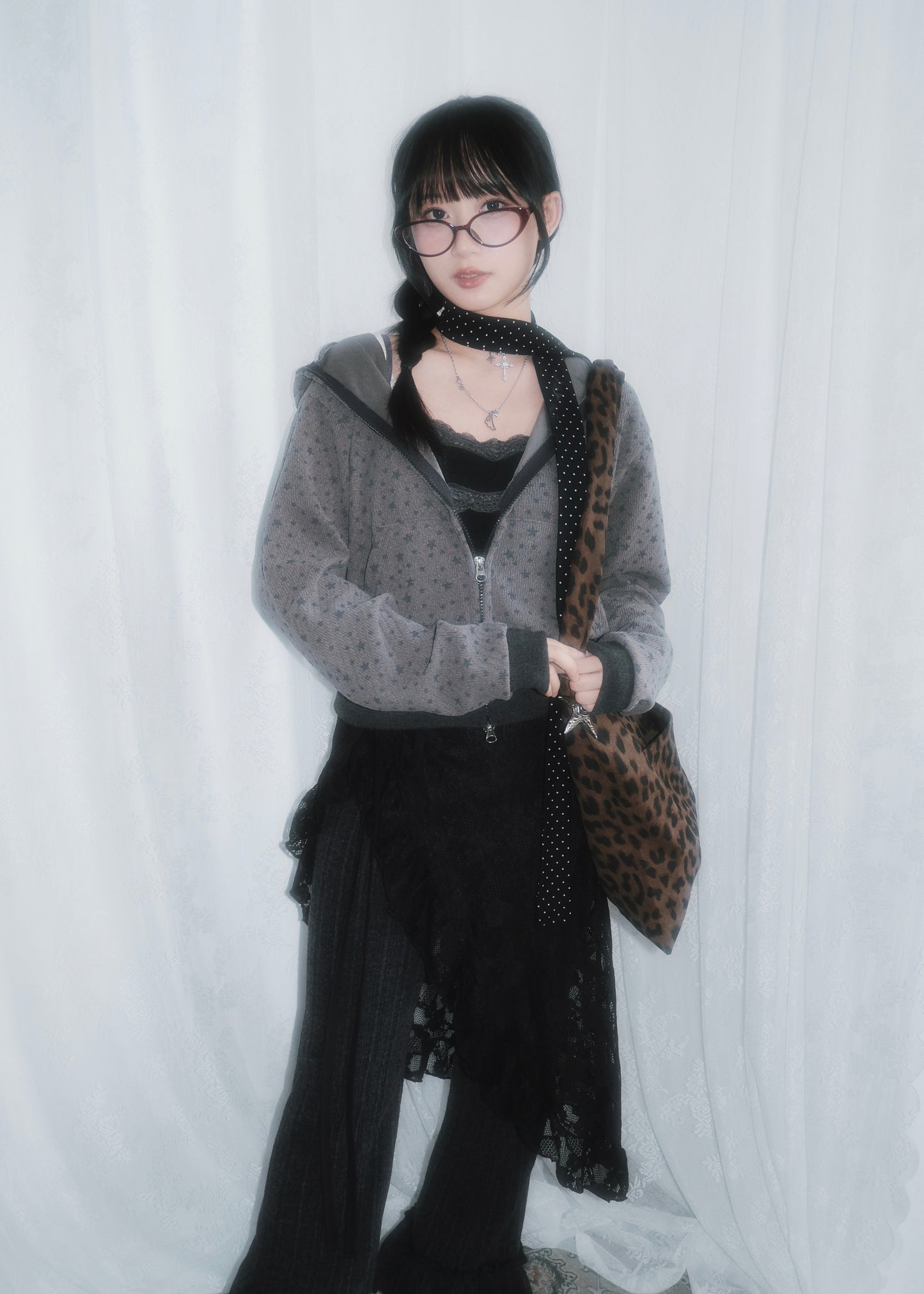 𝐕𝐢𝐧𝐚 𝐋𝐚𝐜𝐞 𝐑𝐮𝐟𝐟𝐥𝐞 𝐋𝐚𝐲𝐞𝐫 𝐒𝐤𝐢𝐫𝐭 - 𝐁𝐥𝐚𝐜𝐤