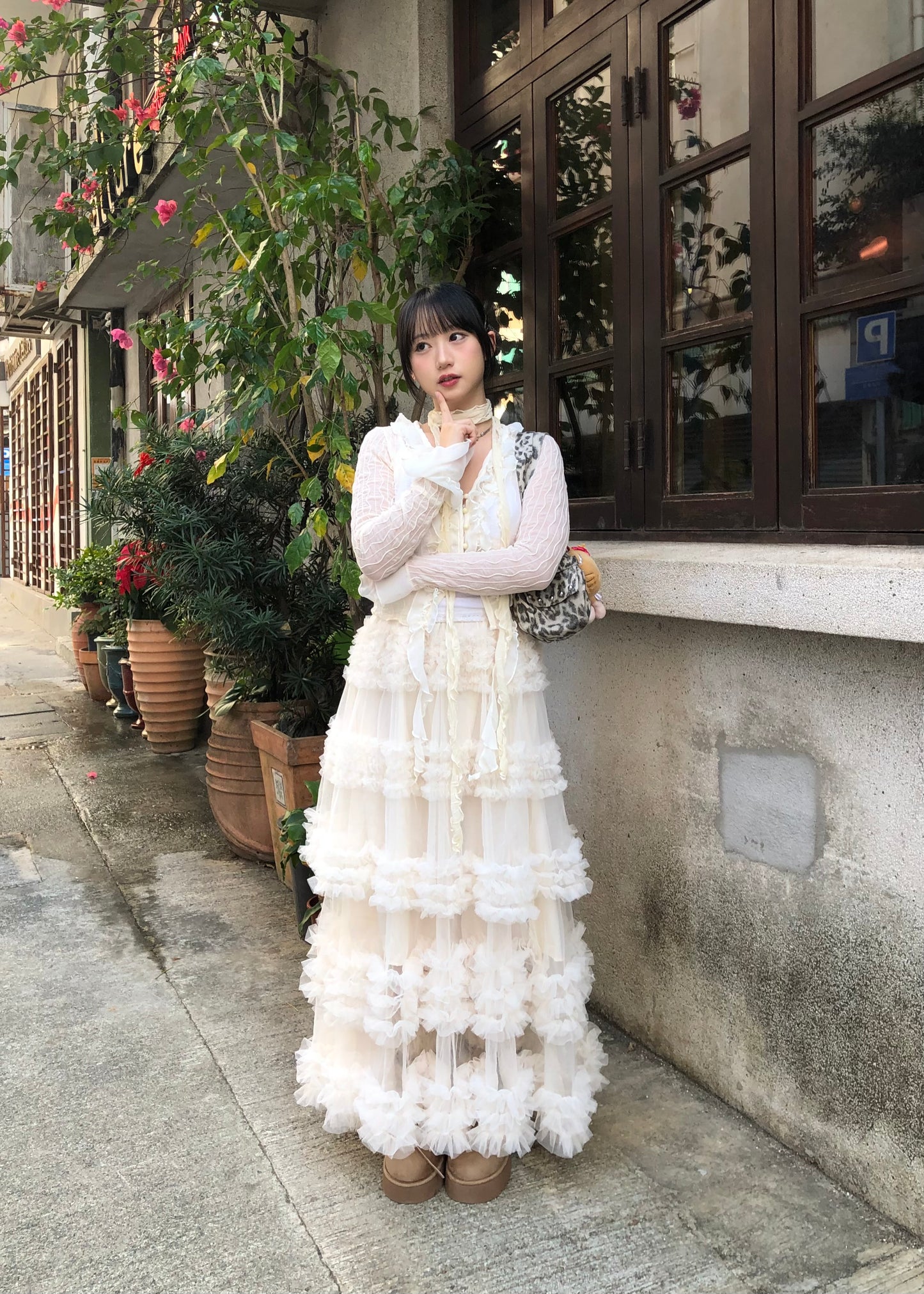 𝐋𝐞𝐭𝐢𝐳𝐢𝐚 𝐑𝐮𝐟𝐟𝐥𝐞 𝐌𝐞𝐬𝐡 𝐒𝐤𝐢𝐫𝐭