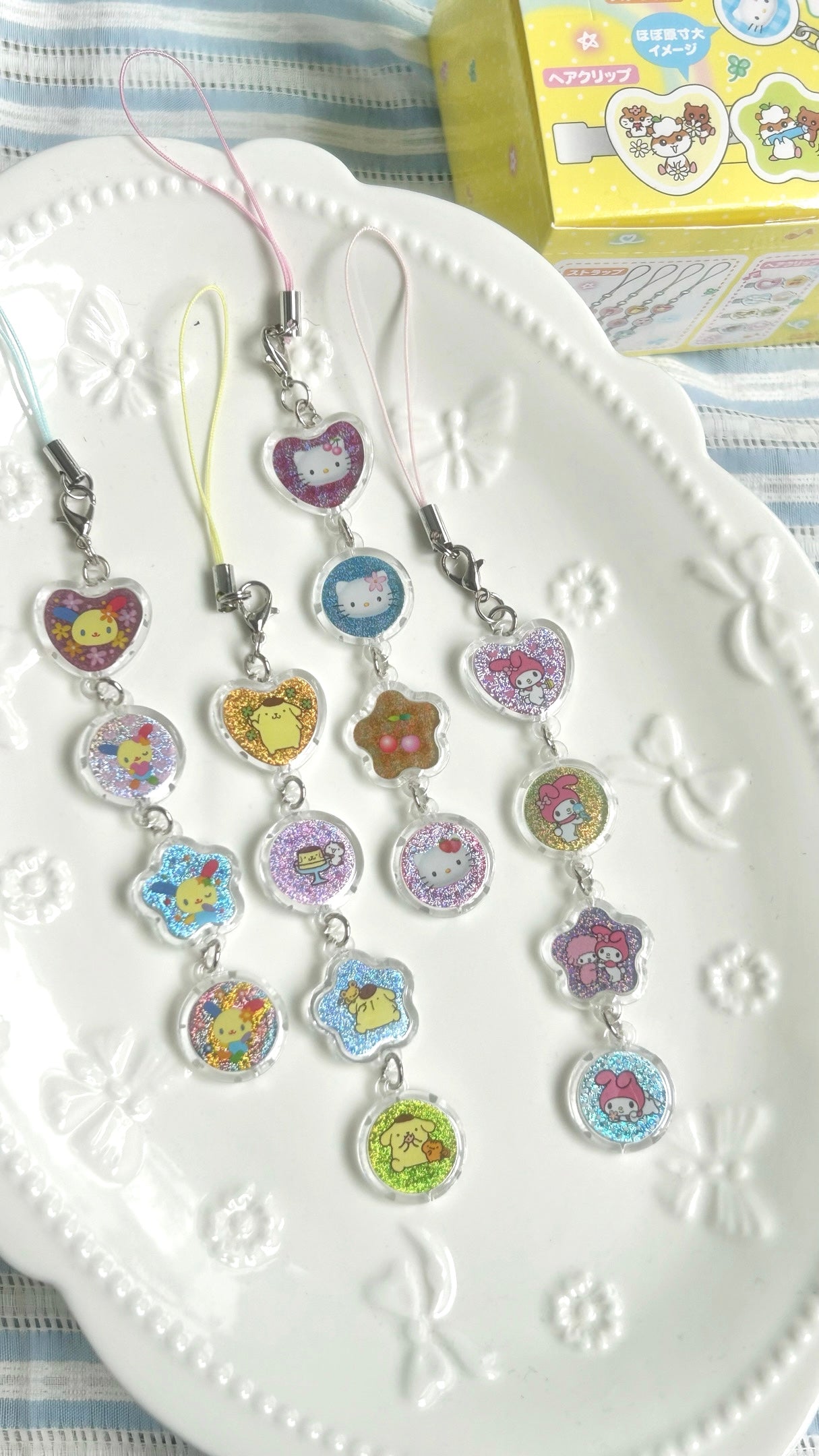 ☆現貨指定款☆ SANRIO Y2K復古吊飾&心心髮夾 盲盒