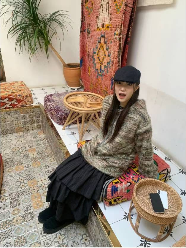 𝐅𝐚𝐢𝐫𝐲 𝐀𝐬𝐲𝐦𝐦𝐞𝐭𝐫𝐢𝐜𝐚𝐥 𝐋𝐚𝐲𝐞𝐫 𝐒𝐤𝐢𝐫𝐭 - 𝐁𝐥𝐚𝐜𝐤