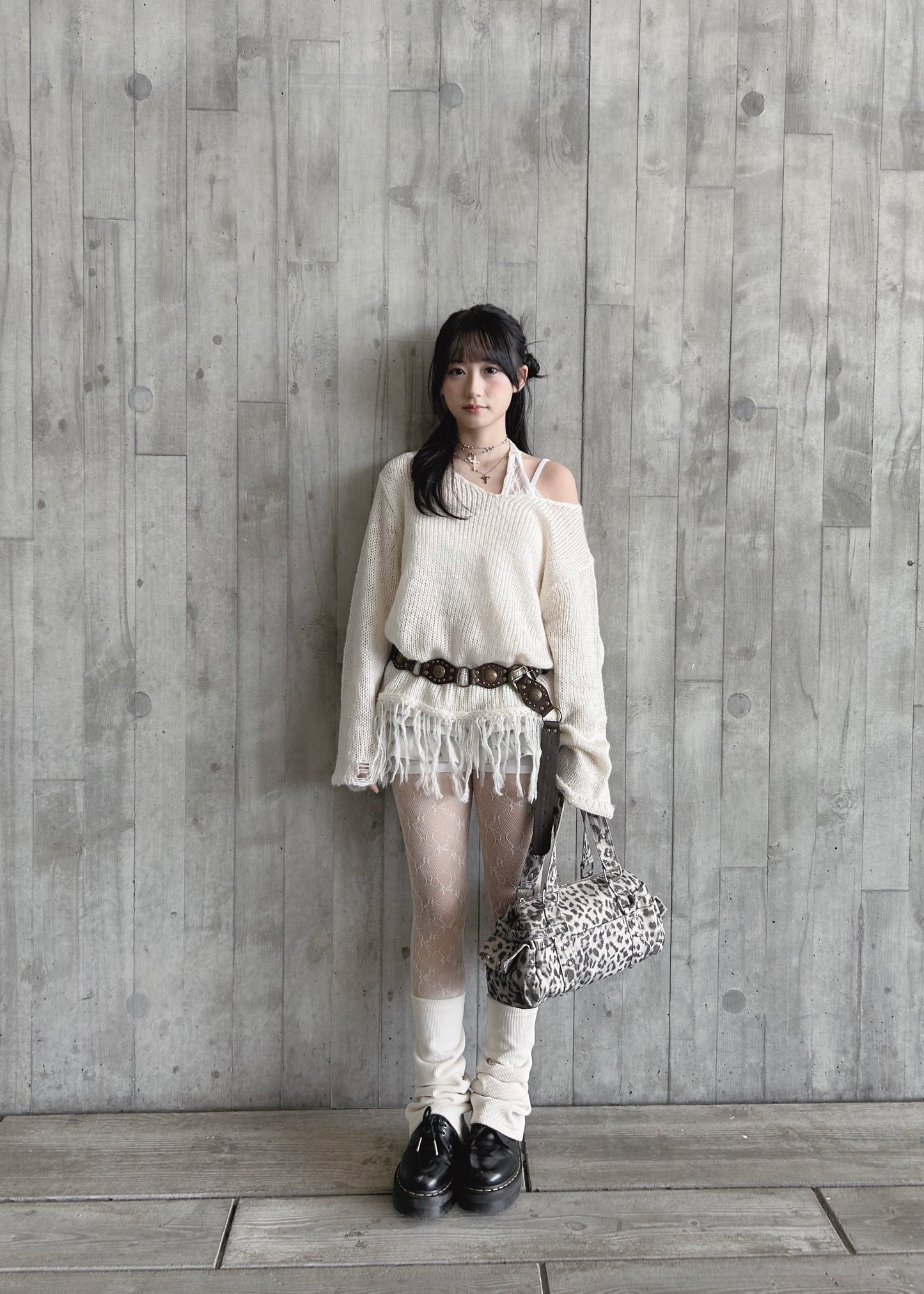 𝐕 𝐍𝐞𝐜𝐤 𝐅𝐫𝐢𝐧𝐠𝐞𝐝 𝐊𝐧𝐢𝐭 𝐒𝐰𝐞𝐚𝐭𝐞𝐫 - 𝐂𝐫𝐞𝐚𝐦