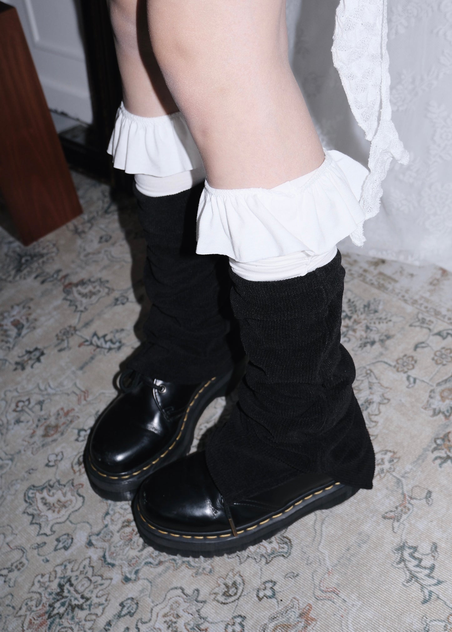 𝐊𝐢𝐦𝐢 𝐕𝐞𝐥𝐯𝐞𝐭 𝐋𝐞𝐠 𝐖𝐚𝐫𝐦𝐞𝐫 - 𝐁𝐥𝐚𝐜𝐤