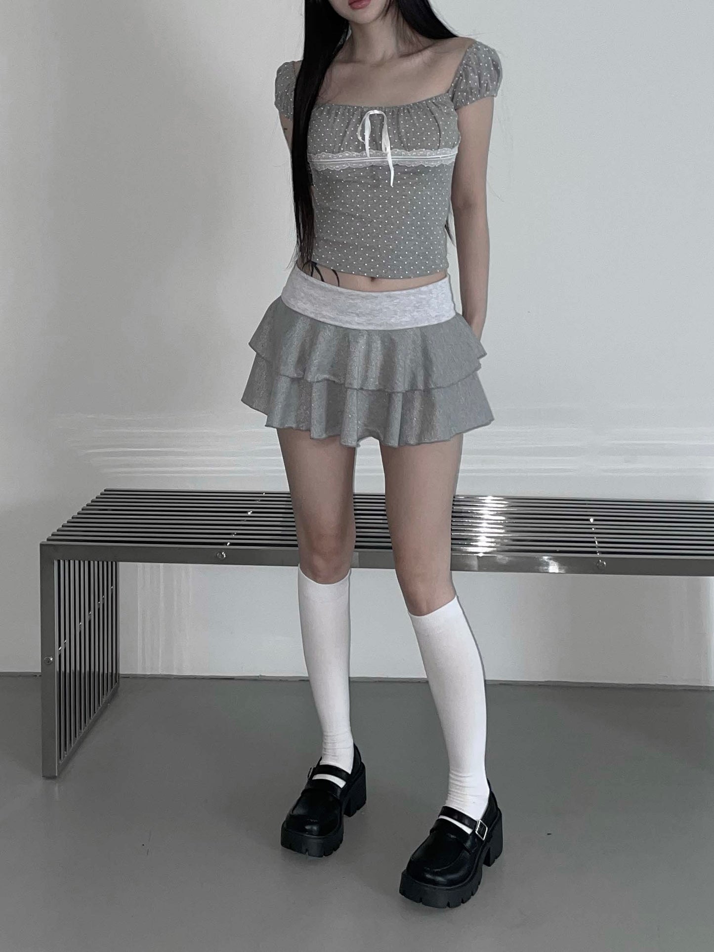 𝐃𝐨𝐭 𝐃𝐨𝐭 𝐒𝐪𝐮𝐚𝐫𝐞 𝐍𝐞𝐜𝐤 𝐓𝐨𝐩