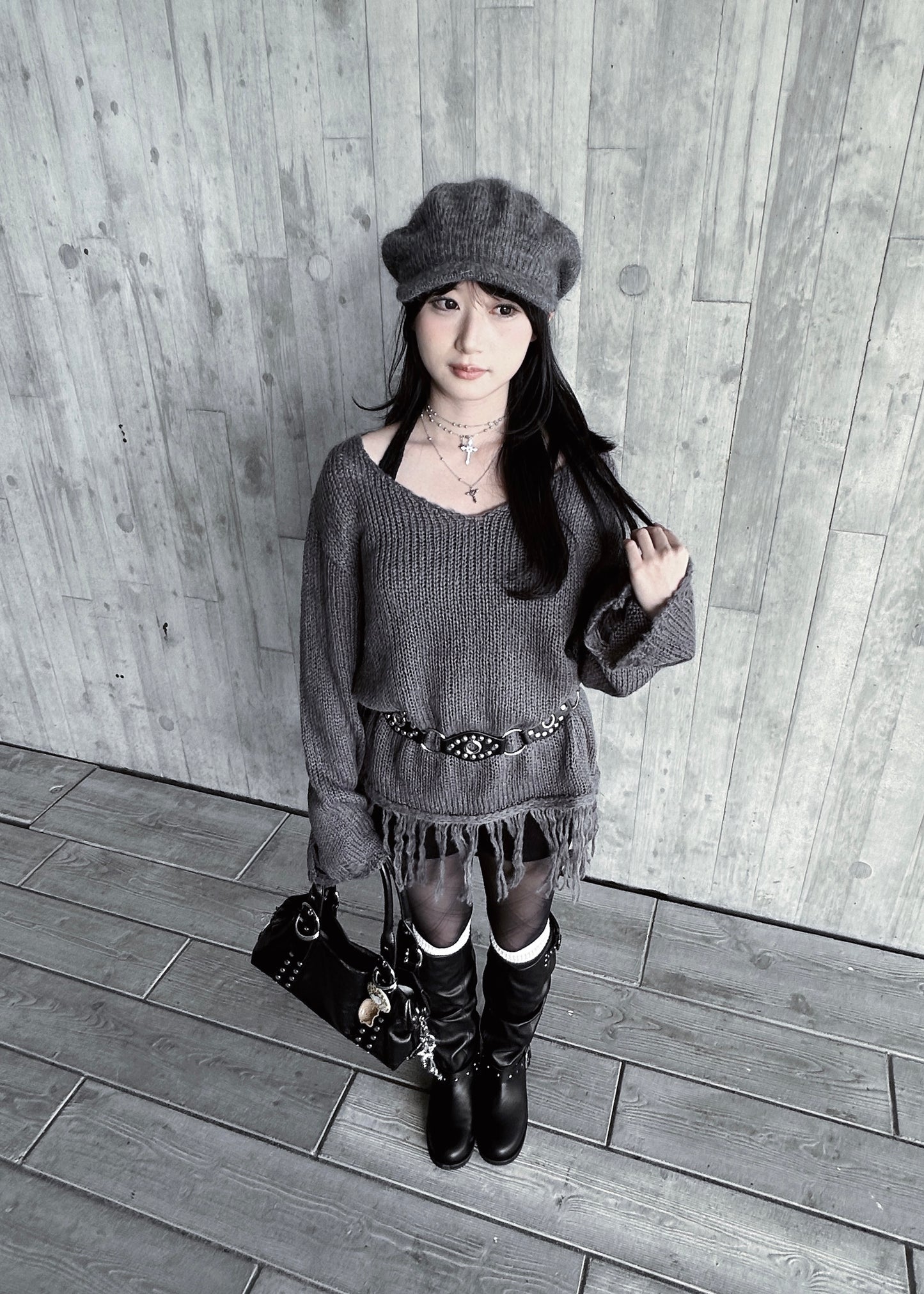 𝐈𝐝𝐚 𝐅𝐮𝐫 𝐇𝐚𝐭 - 𝐆𝐫𝐞𝐲