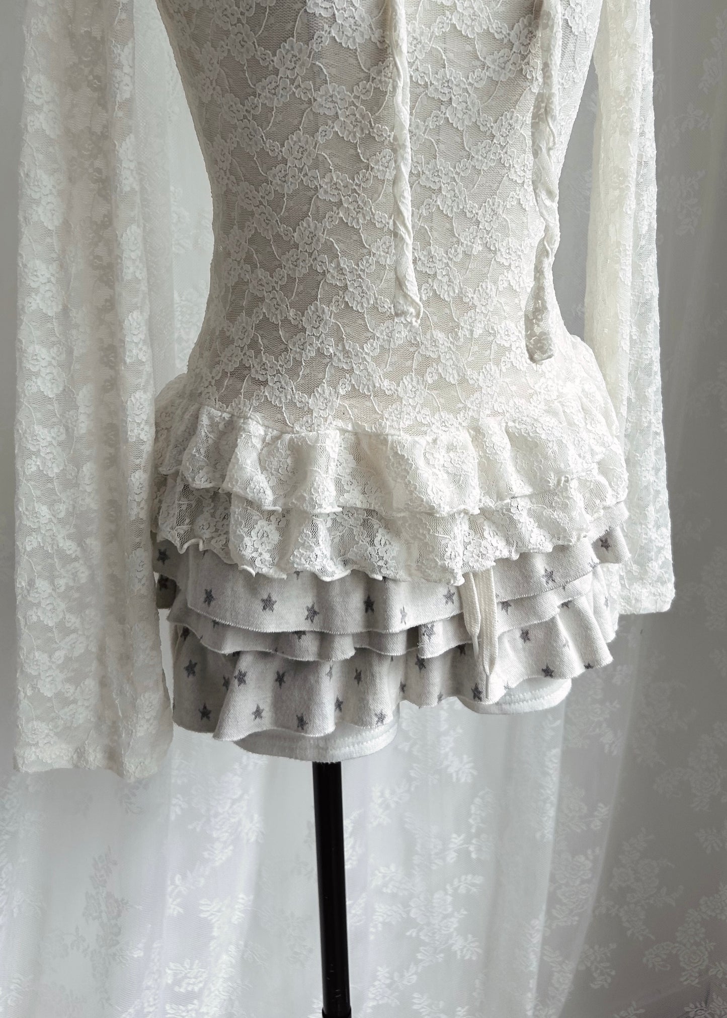 𝐒𝐭𝐚𝐫𝐫𝐲 𝐒𝐤𝐲 𝐑𝐮𝐟𝐟𝐥𝐞 𝐌𝐢𝐧𝐢 𝐒𝐤𝐨𝐫𝐭 - 𝐂𝐫𝐞𝐚𝐦