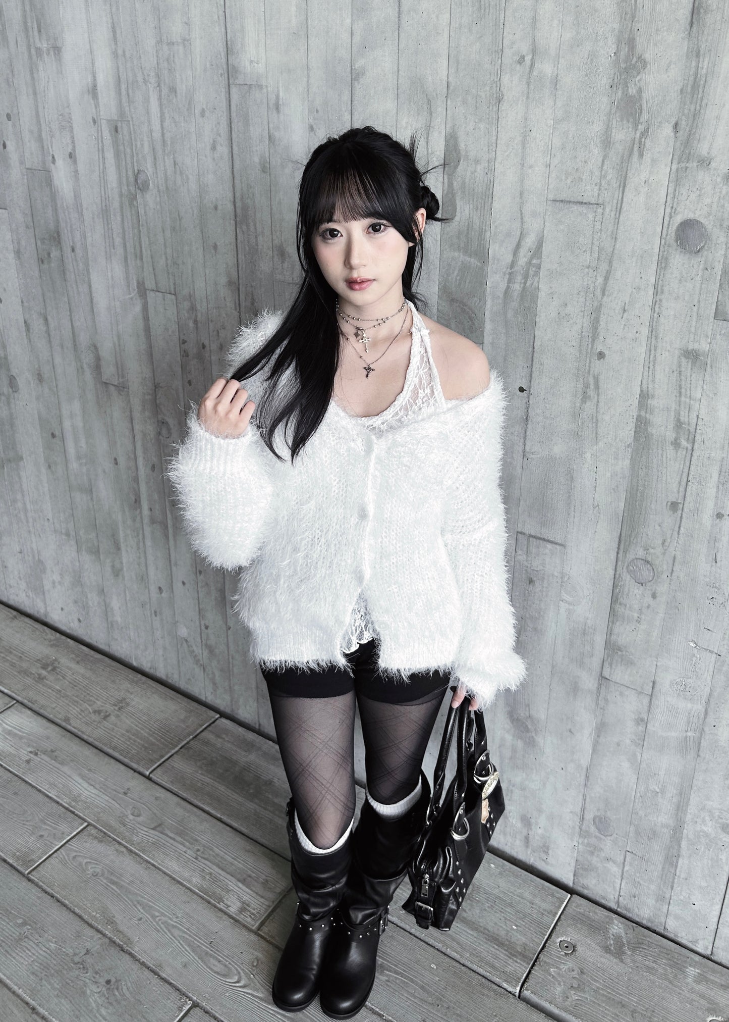 𝐋𝐢𝐬𝐞𝐭𝐭𝐚 𝐋𝐚𝐜𝐞 𝐑𝐮𝐟𝐟𝐥𝐞 𝐇𝐚𝐥𝐭𝐞𝐫 𝐓𝐨𝐩 - 𝐖𝐡𝐢𝐭𝐞