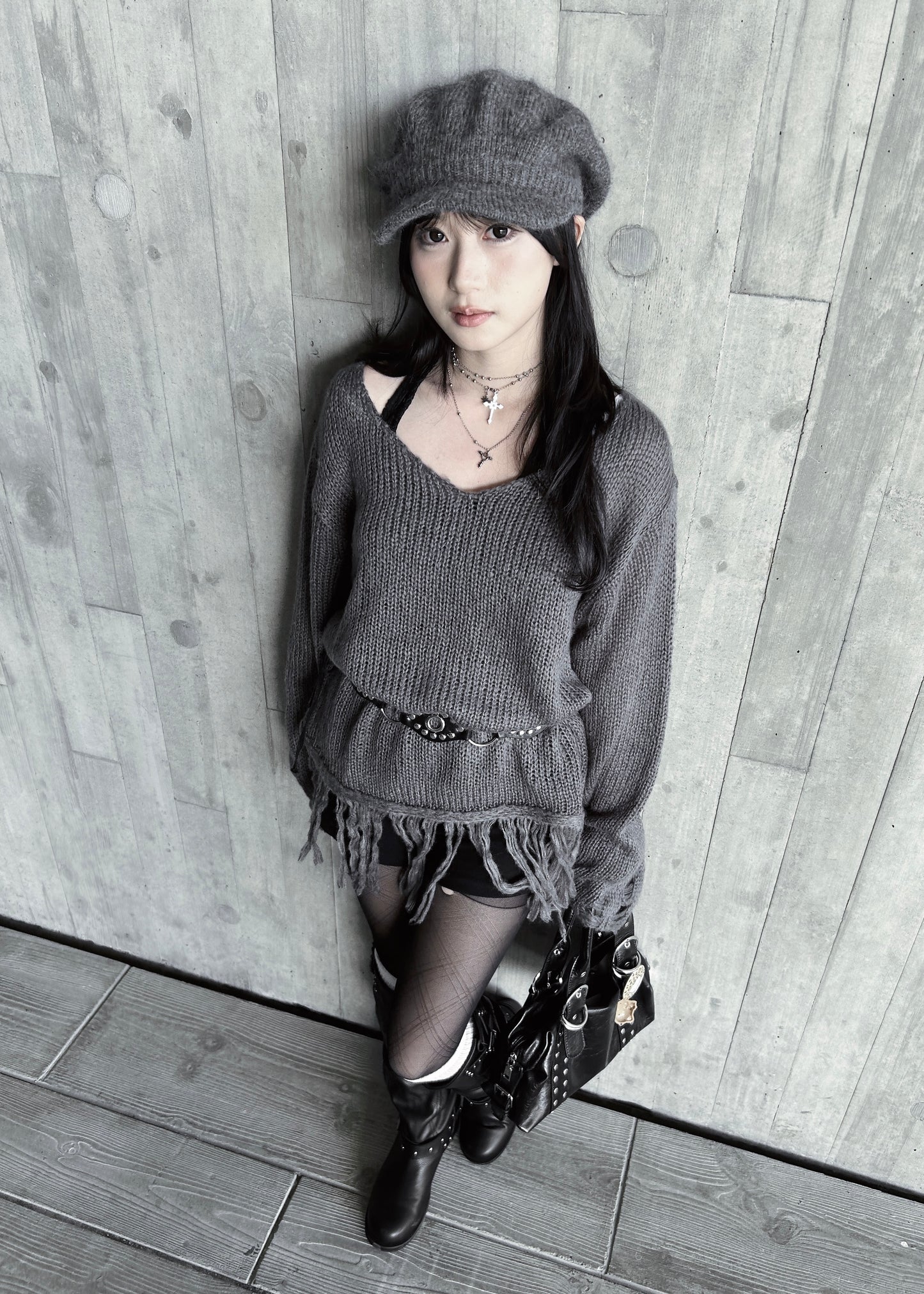 𝐋𝐢𝐬𝐞𝐭𝐭𝐚 𝐋𝐚𝐜𝐞 𝐑𝐮𝐟𝐟𝐥𝐞 𝐇𝐚𝐥𝐭𝐞𝐫 𝐓𝐨𝐩 - 𝐁𝐥𝐚𝐜𝐤