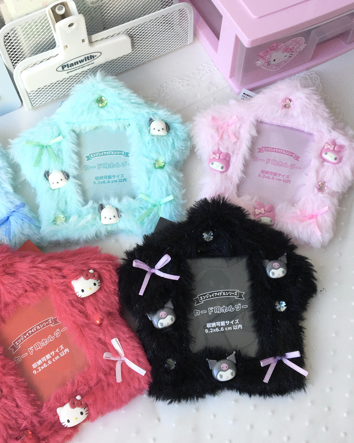 ★ 現貨 / 預訂 ☆ sanrio 毛毛星星卡套