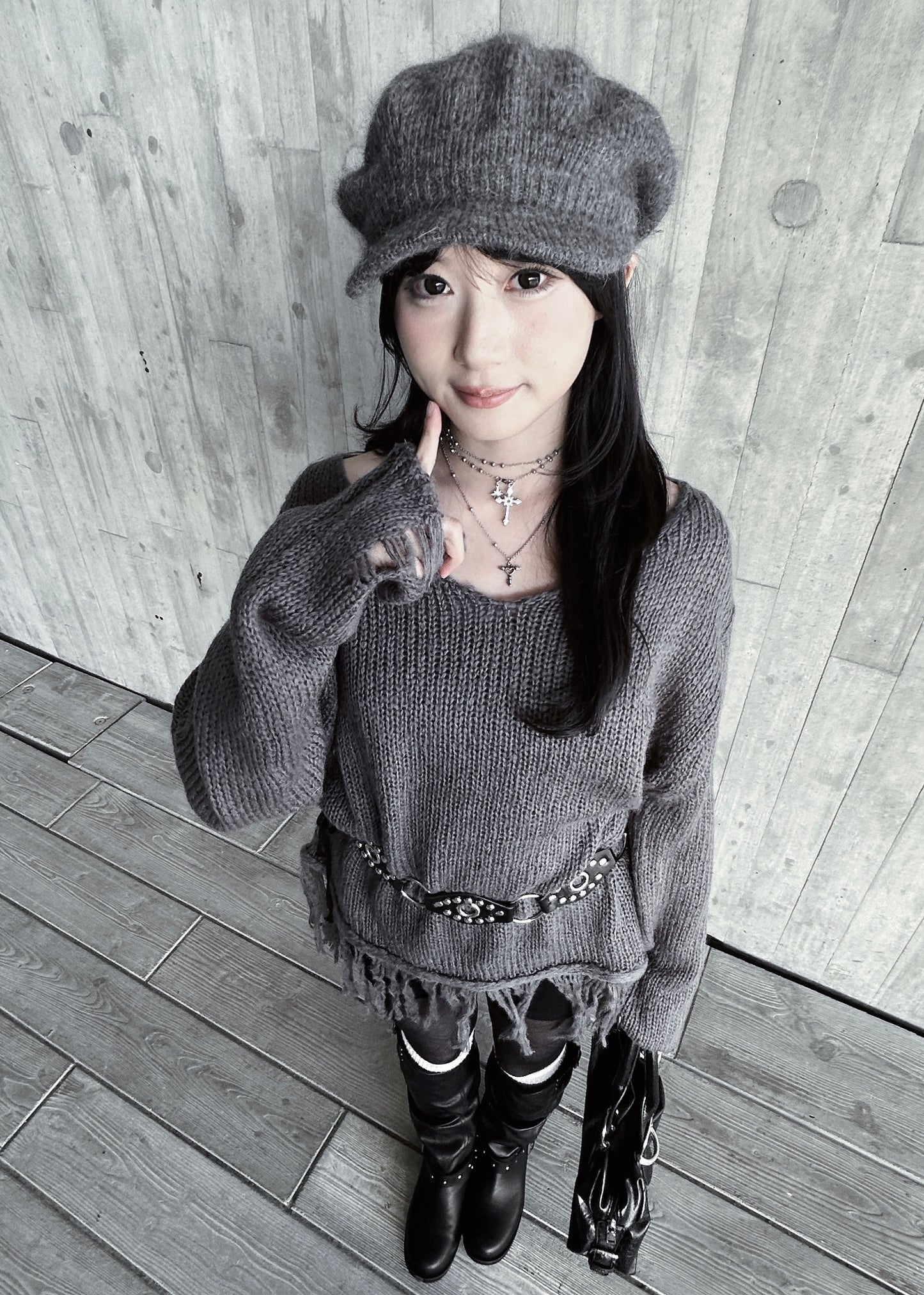 𝐈𝐝𝐚 𝐅𝐮𝐫 𝐇𝐚𝐭 - 𝐆𝐫𝐞𝐲