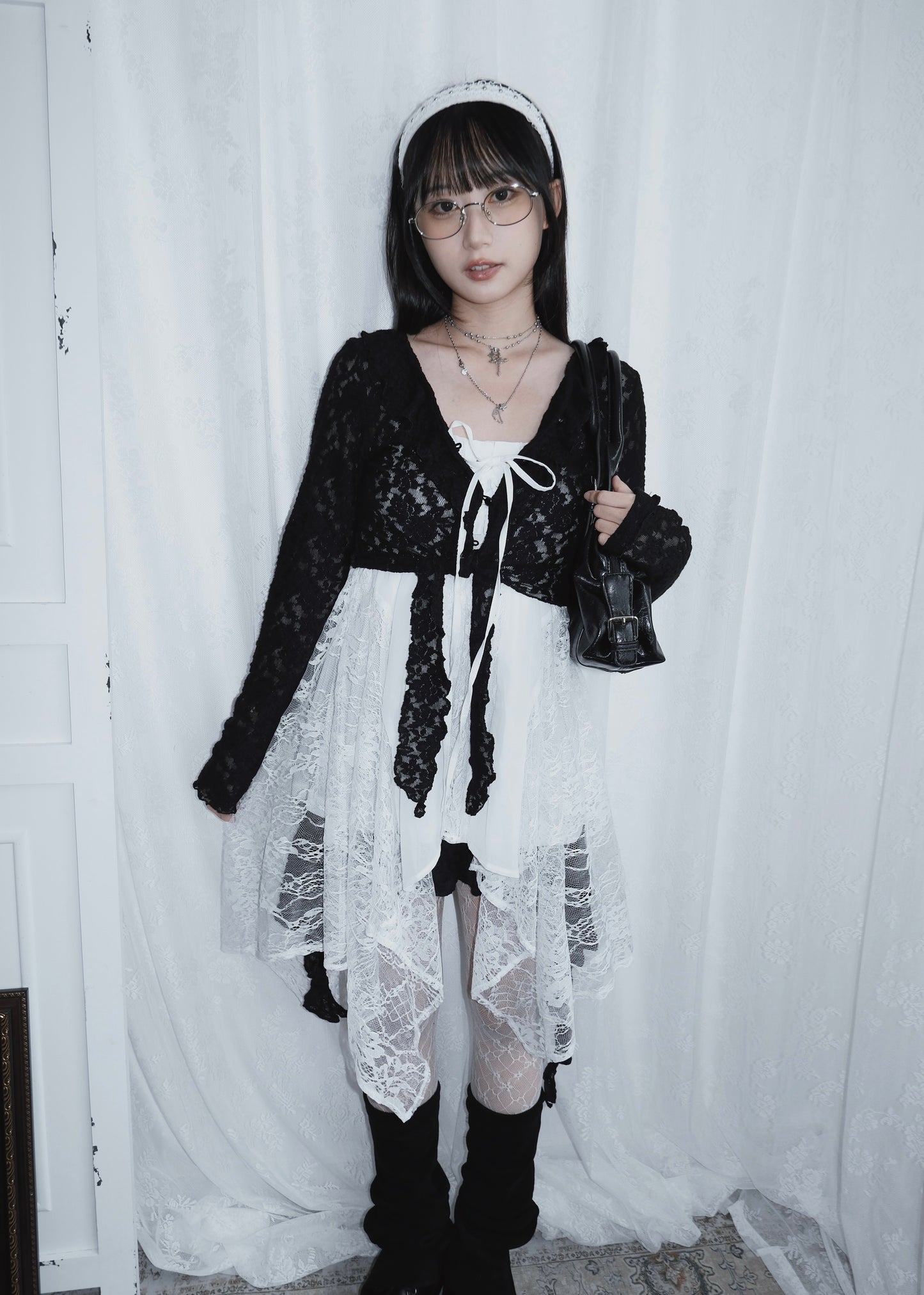 𝐕𝐚𝐥𝐞𝐫𝐢𝐞𝐭𝐭𝐚 𝐋𝐚𝐜𝐞 𝐅𝐚𝐢𝐫𝐲 𝐃𝐫𝐞𝐬𝐬 - 𝐖𝐡𝐢𝐭𝐞