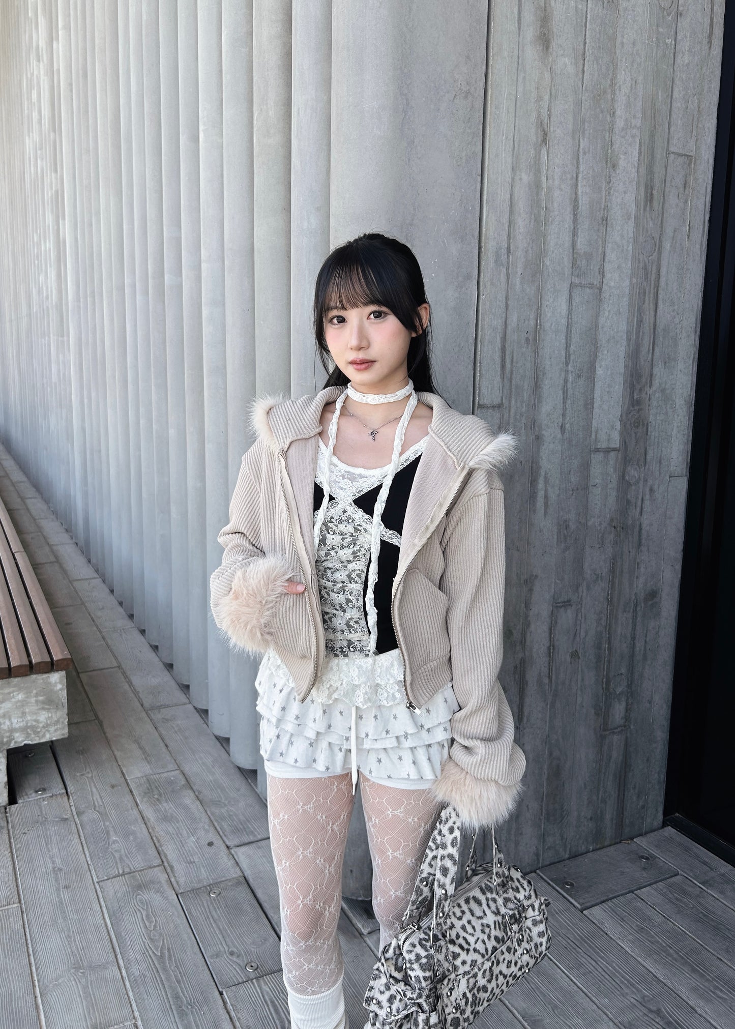 𝐒𝐭𝐚𝐫𝐫𝐲 𝐒𝐤𝐲 𝐑𝐮𝐟𝐟𝐥𝐞 𝐌𝐢𝐧𝐢 𝐒𝐤𝐨𝐫𝐭 - 𝐂𝐫𝐞𝐚𝐦