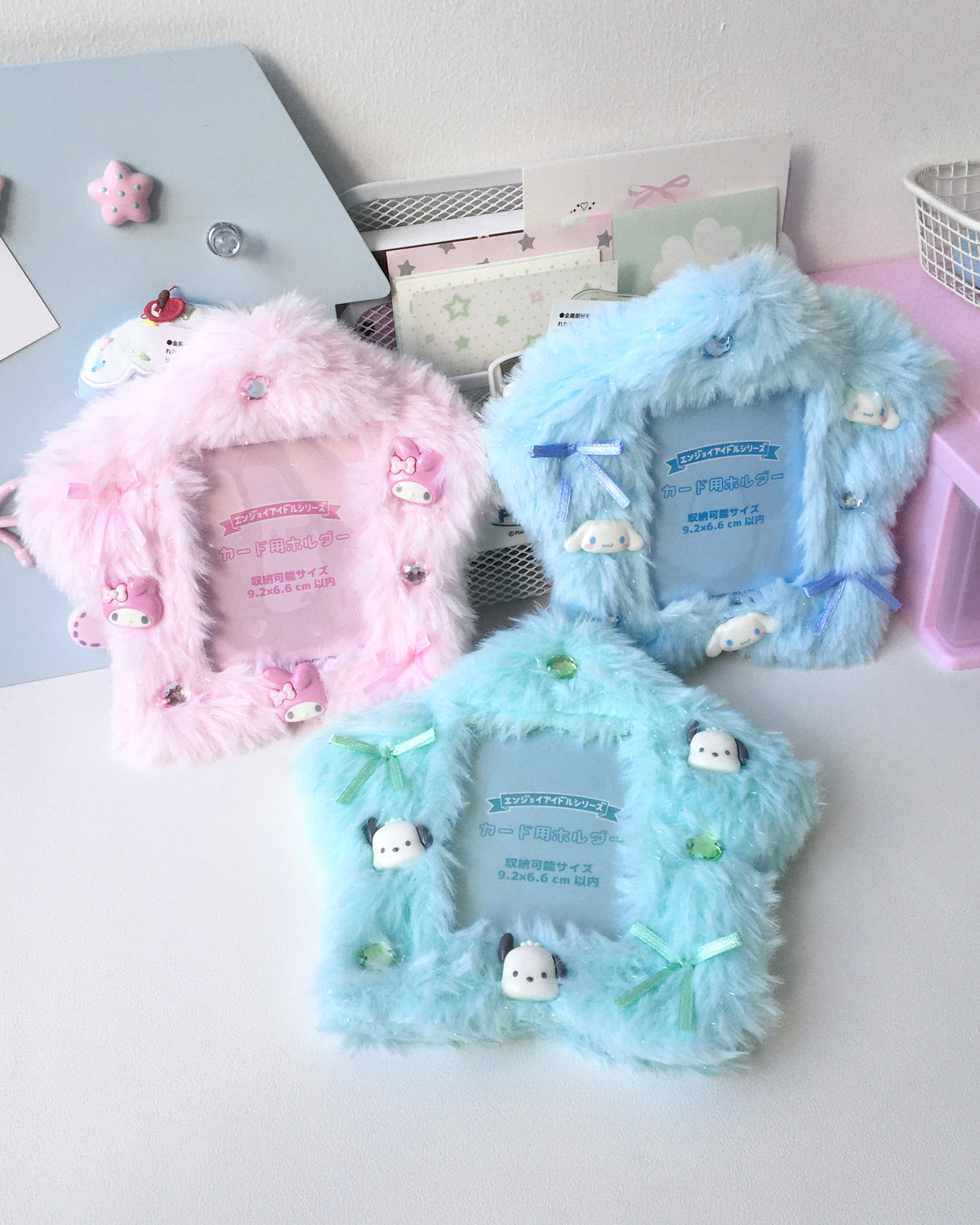 ★ 現貨 / 預訂 ☆ sanrio 毛毛星星卡套
