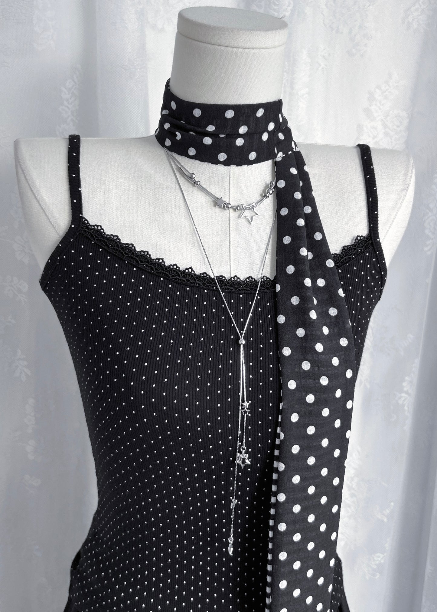 𝐏𝐨𝐥𝐤𝐚 𝐃𝐨𝐭 𝐒𝐭𝐫𝐢𝐩𝐞 𝐒𝐜𝐚𝐫𝐟