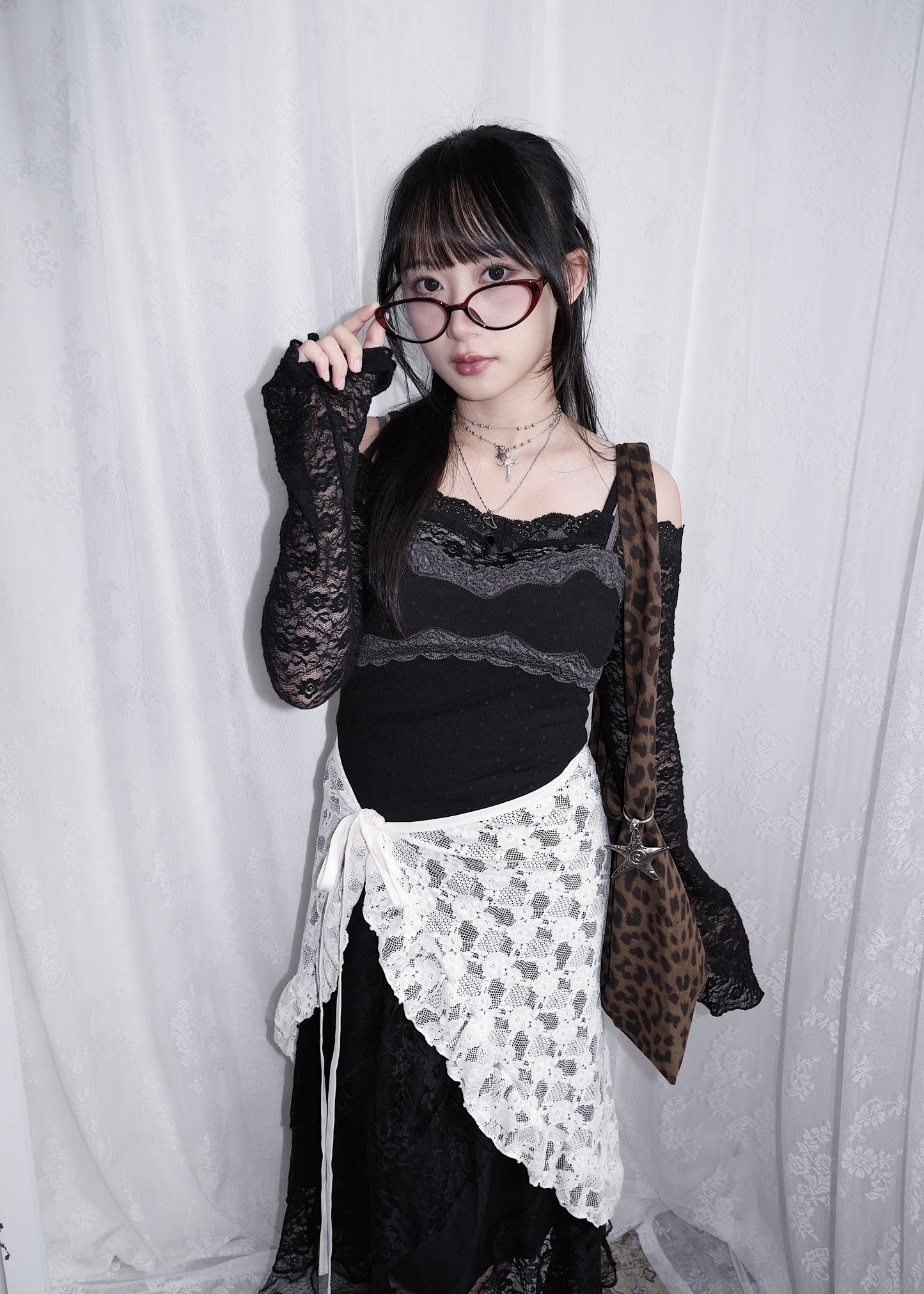 𝐕𝐢𝐧𝐚 𝐋𝐚𝐜𝐞 𝐑𝐮𝐟𝐟𝐥𝐞 𝐋𝐚𝐲𝐞𝐫 𝐒𝐤𝐢𝐫𝐭 - 𝐂𝐫𝐞𝐚𝐦