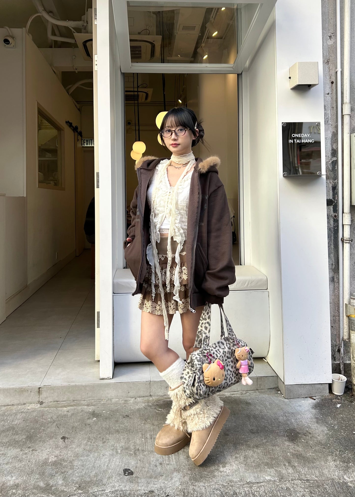 𝐒𝐚𝐯𝐢𝐧𝐚 𝐊𝐧𝐢𝐭 𝐑𝐮𝐟𝐟𝐥𝐞 𝐒𝐤𝐢𝐫𝐭