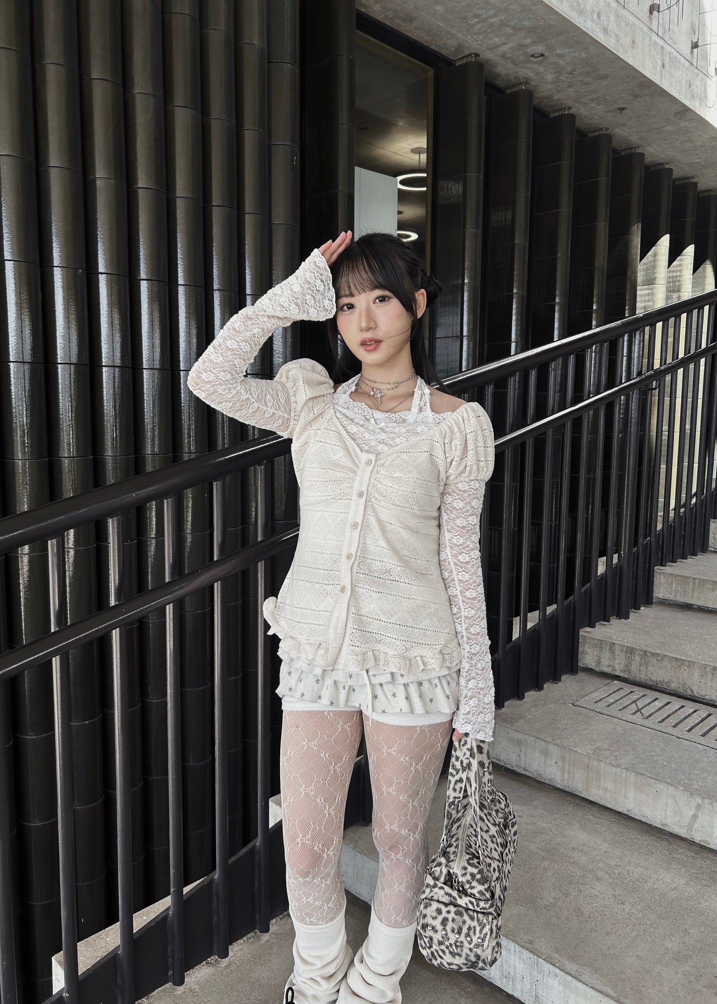 𝐒𝐭𝐚𝐫𝐫𝐲 𝐒𝐤𝐲 𝐑𝐮𝐟𝐟𝐥𝐞 𝐌𝐢𝐧𝐢 𝐒𝐤𝐨𝐫𝐭 - 𝐂𝐫𝐞𝐚𝐦