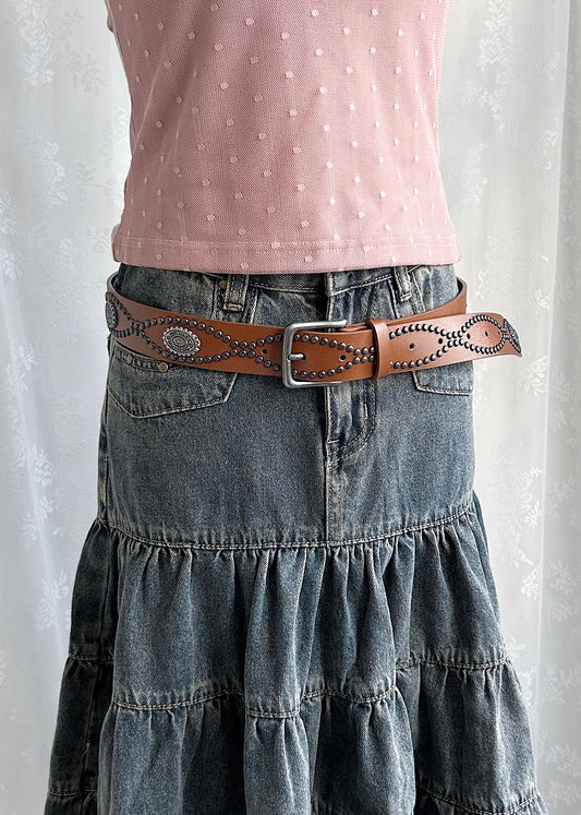 𝐁𝐨𝐡𝐞𝐦𝐢𝐚𝐧 𝐕𝐢𝐧𝐭𝐚𝐠𝐞 𝐁𝐞𝐥𝐭 - 𝐁𝐫𝐨𝐰𝐧