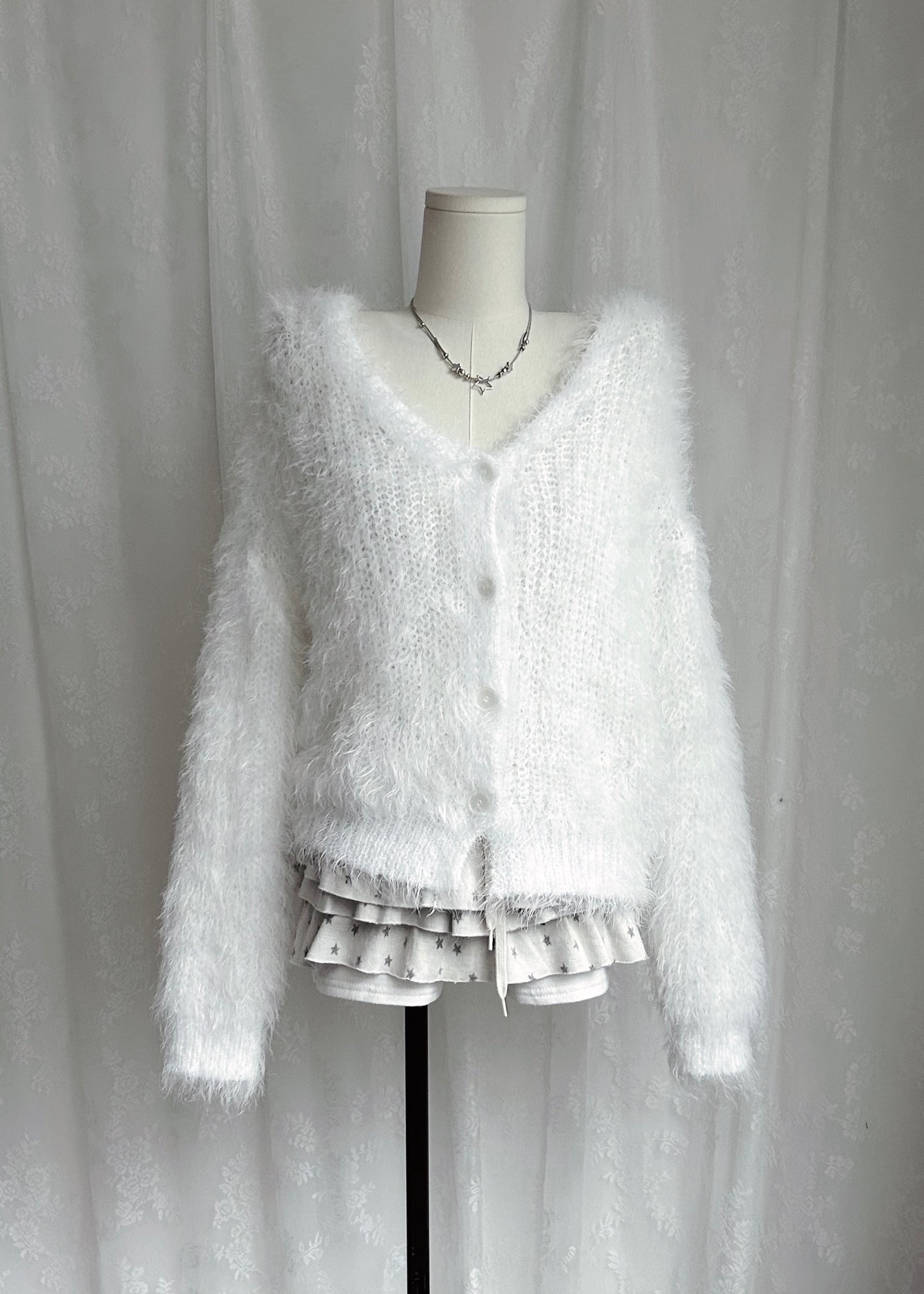 𝐒𝐭𝐚𝐫𝐫𝐲 𝐒𝐤𝐲 𝐑𝐮𝐟𝐟𝐥𝐞 𝐌𝐢𝐧𝐢 𝐒𝐤𝐨𝐫𝐭 - 𝐂𝐫𝐞𝐚𝐦