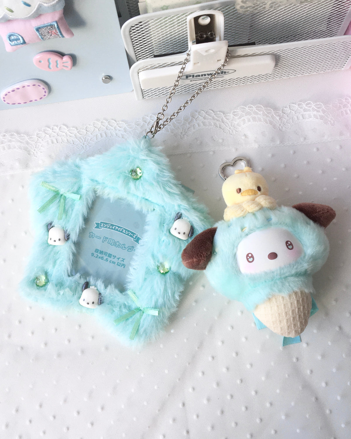 ★ 現貨 / 預訂 ☆ sanrio 毛毛星星卡套