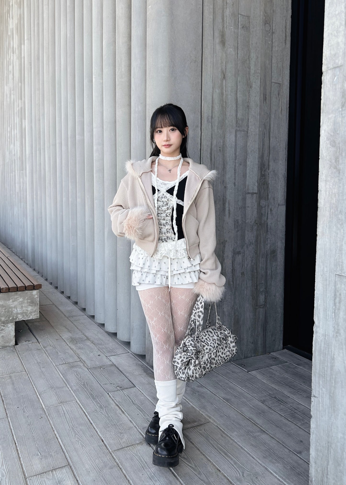 𝐒𝐭𝐚𝐫𝐫𝐲 𝐒𝐤𝐲 𝐑𝐮𝐟𝐟𝐥𝐞 𝐌𝐢𝐧𝐢 𝐒𝐤𝐨𝐫𝐭 - 𝐂𝐫𝐞𝐚𝐦