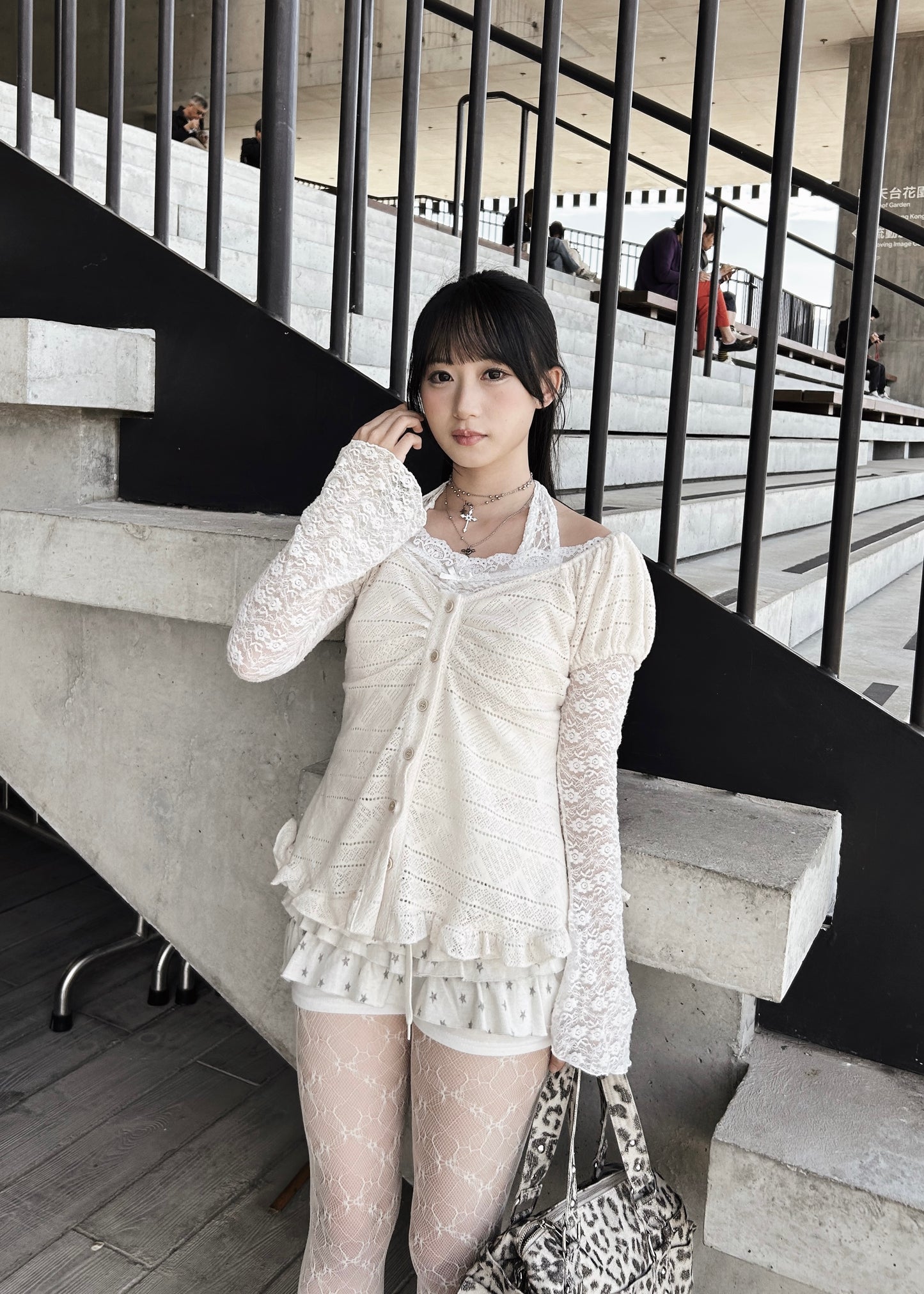 𝐂𝐢𝐧𝐭𝐢𝐚 𝐊𝐧𝐢𝐭 𝐑𝐮𝐟𝐟𝐥𝐞 𝐏𝐮𝐟𝐟 𝐒𝐥𝐞𝐞𝐯𝐞 𝐓𝐨𝐩 - 𝐂𝐫𝐞𝐚𝐦