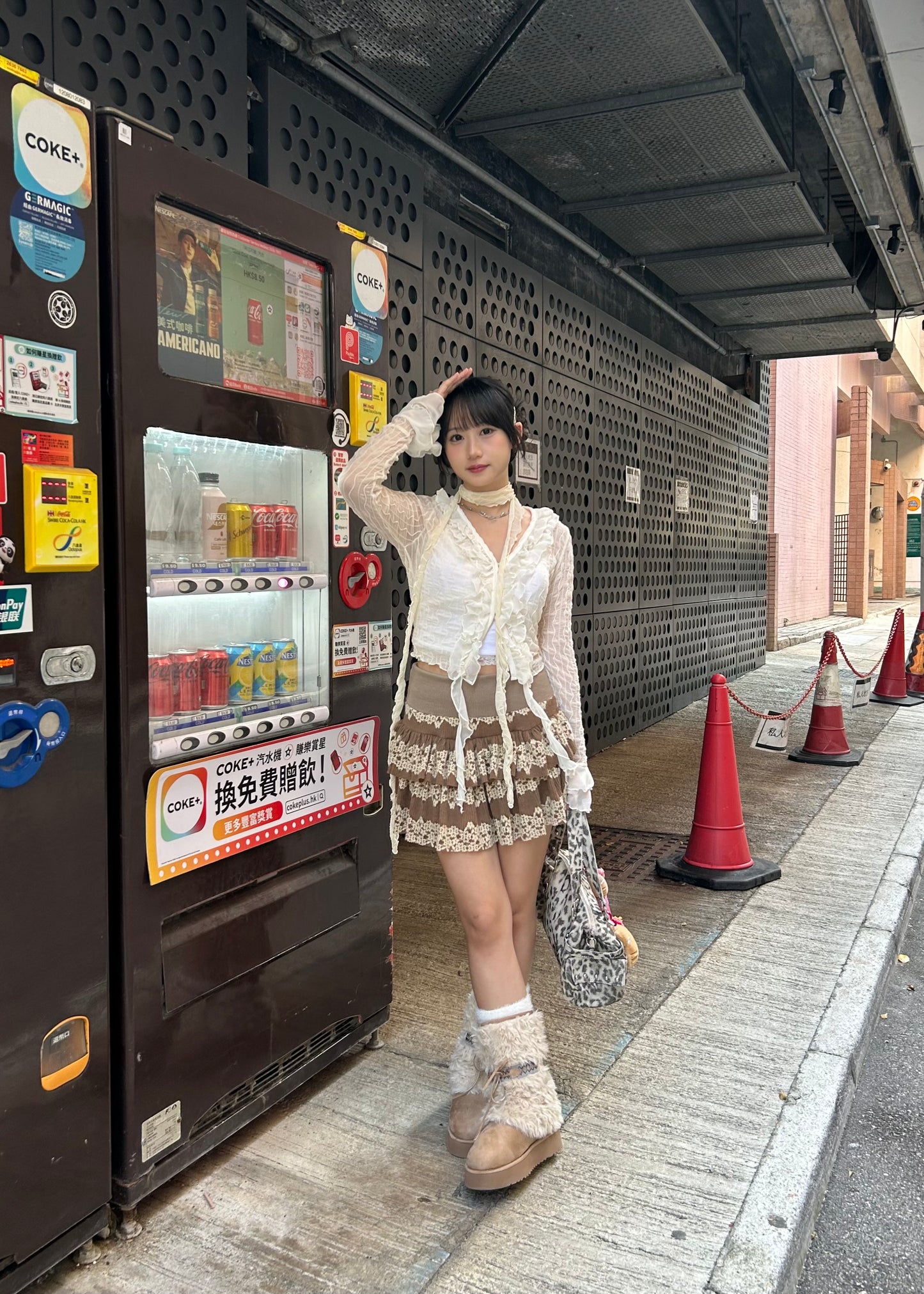 𝐒𝐚𝐯𝐢𝐧𝐚 𝐊𝐧𝐢𝐭 𝐑𝐮𝐟𝐟𝐥𝐞 𝐒𝐤𝐢𝐫𝐭