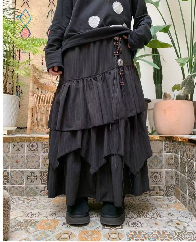 𝐅𝐚𝐢𝐫𝐲 𝐀𝐬𝐲𝐦𝐦𝐞𝐭𝐫𝐢𝐜𝐚𝐥 𝐋𝐚𝐲𝐞𝐫 𝐒𝐤𝐢𝐫𝐭 - 𝐁𝐥𝐚𝐜𝐤