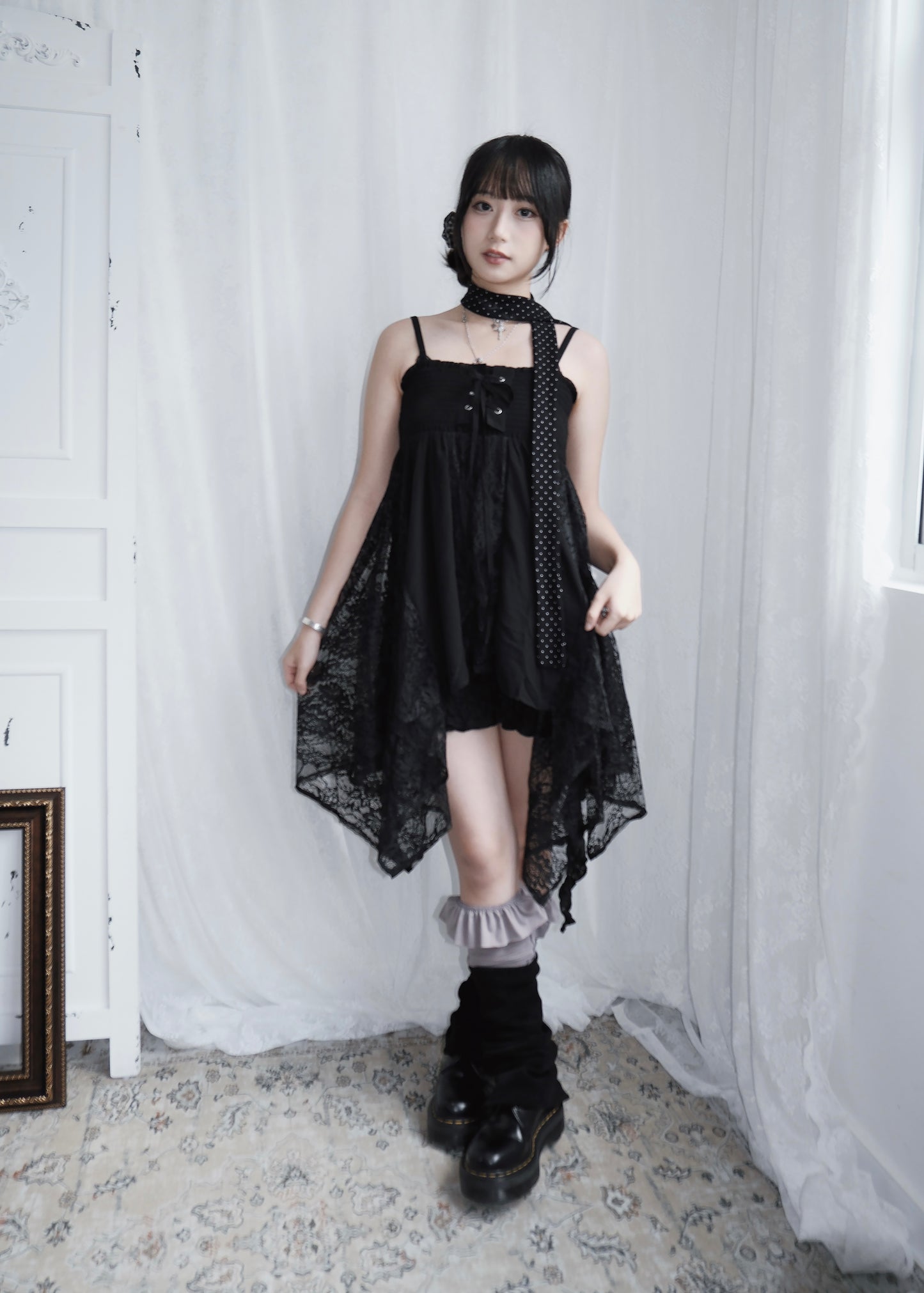 𝐕𝐚𝐥𝐞𝐫𝐢𝐞𝐭𝐭𝐚 𝐋𝐚𝐜𝐞 𝐅𝐚𝐢𝐫𝐲 𝐃𝐫𝐞𝐬𝐬 - 𝐁𝐥𝐚𝐜𝐤