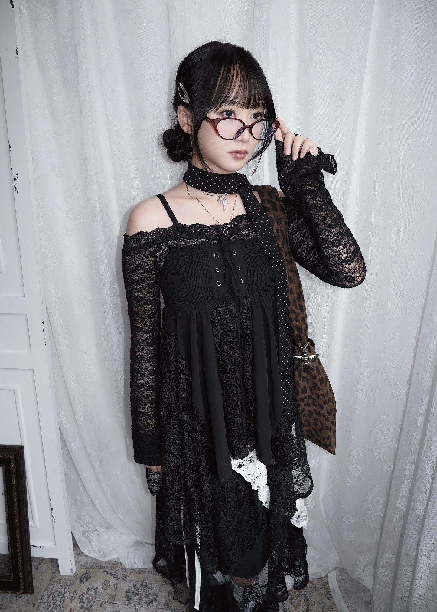 𝐕𝐚𝐥𝐞𝐫𝐢𝐞𝐭𝐭𝐚 𝐋𝐚𝐜𝐞 𝐅𝐚𝐢𝐫𝐲 𝐃𝐫𝐞𝐬𝐬 - 𝐁𝐥𝐚𝐜𝐤