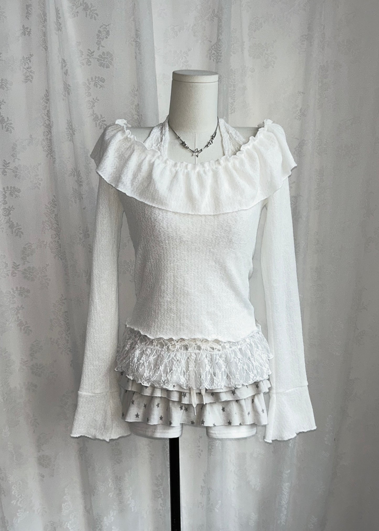 𝐒𝐭𝐚𝐫𝐫𝐲 𝐒𝐤𝐲 𝐑𝐮𝐟𝐟𝐥𝐞 𝐌𝐢𝐧𝐢 𝐒𝐤𝐨𝐫𝐭 - 𝐂𝐫𝐞𝐚𝐦