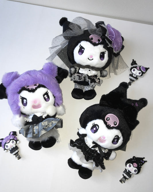 ★ 現貨 ★ kuromi 誕生日系列 🎵 毛絨吊飾