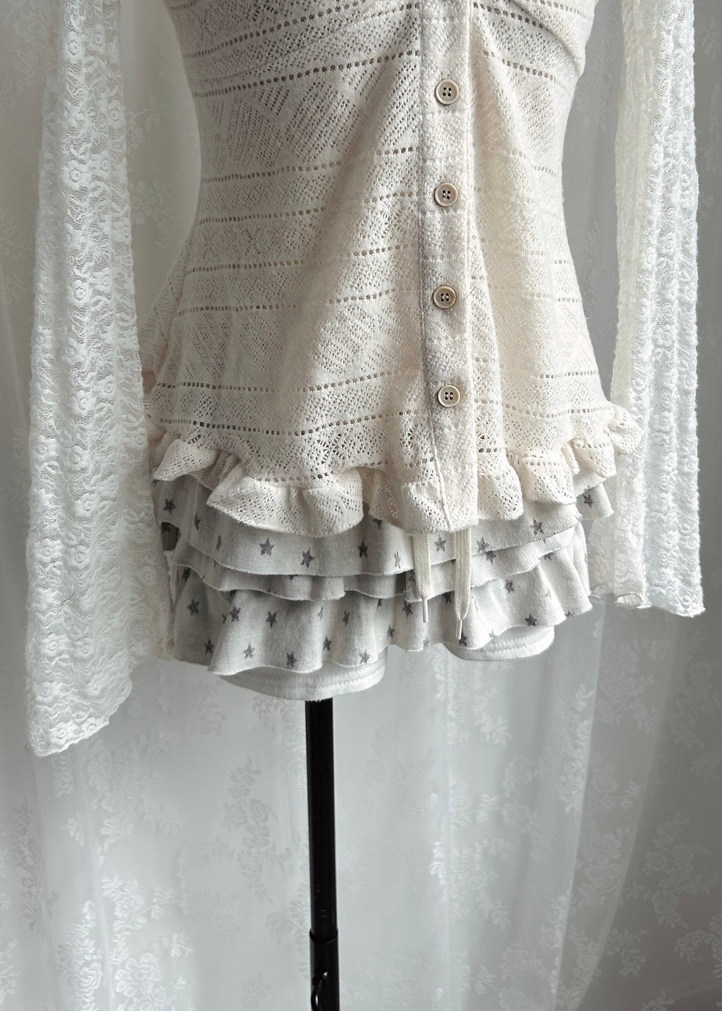 𝐒𝐭𝐚𝐫𝐫𝐲 𝐒𝐤𝐲 𝐑𝐮𝐟𝐟𝐥𝐞 𝐌𝐢𝐧𝐢 𝐒𝐤𝐨𝐫𝐭 - 𝐂𝐫𝐞𝐚𝐦