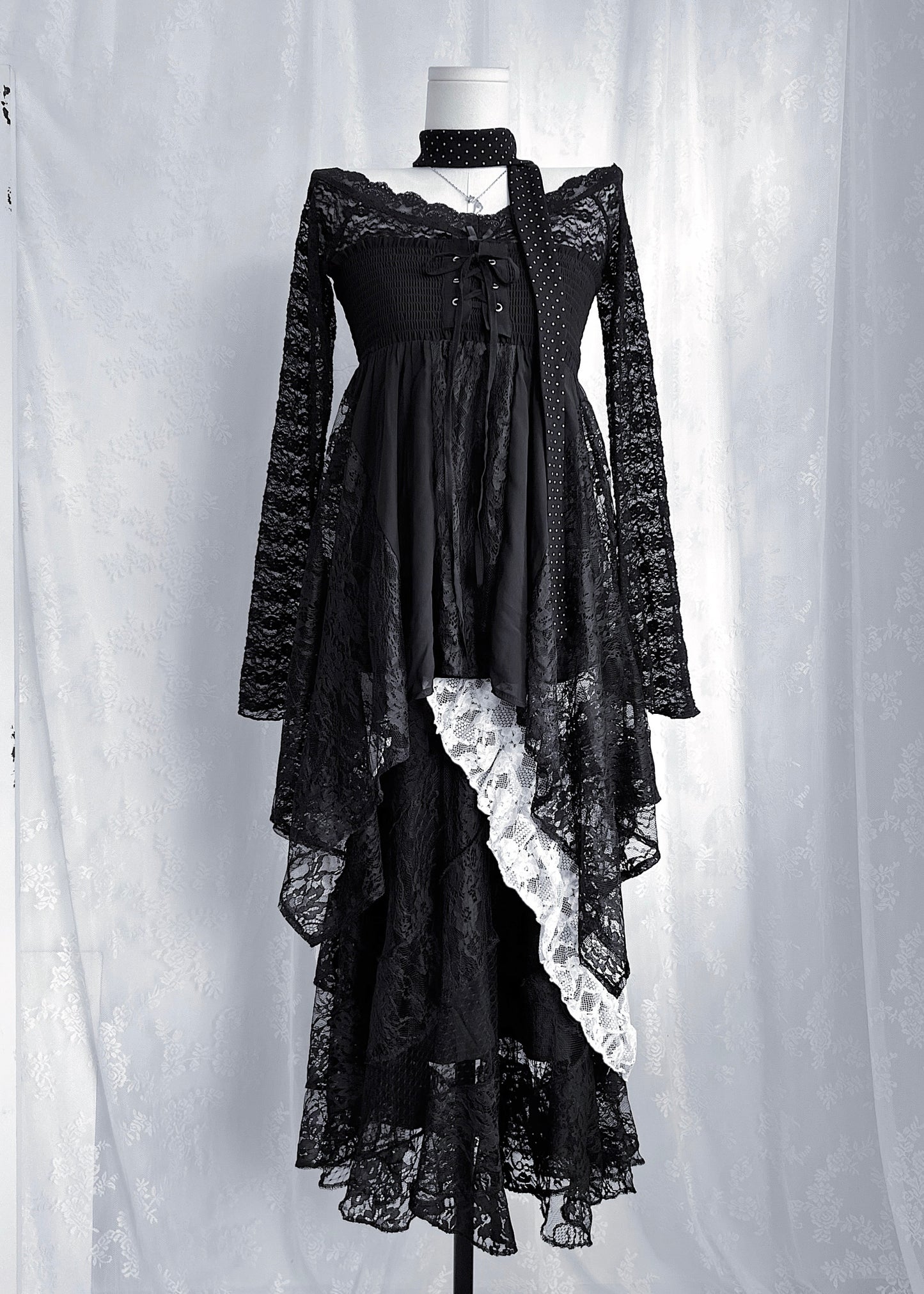 𝐕𝐢𝐧𝐚 𝐋𝐚𝐜𝐞 𝐑𝐮𝐟𝐟𝐥𝐞 𝐋𝐚𝐲𝐞𝐫 𝐒𝐤𝐢𝐫𝐭 - 𝐂𝐫𝐞𝐚𝐦