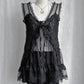 𝐁𝐞𝐭𝐭𝐢𝐧𝐚 𝐋𝐚𝐜𝐞 𝐃𝐨𝐭𝐬 𝐌𝐞𝐬𝐡 𝐓𝐨𝐩 - 𝐁𝐥𝐚𝐜𝐤