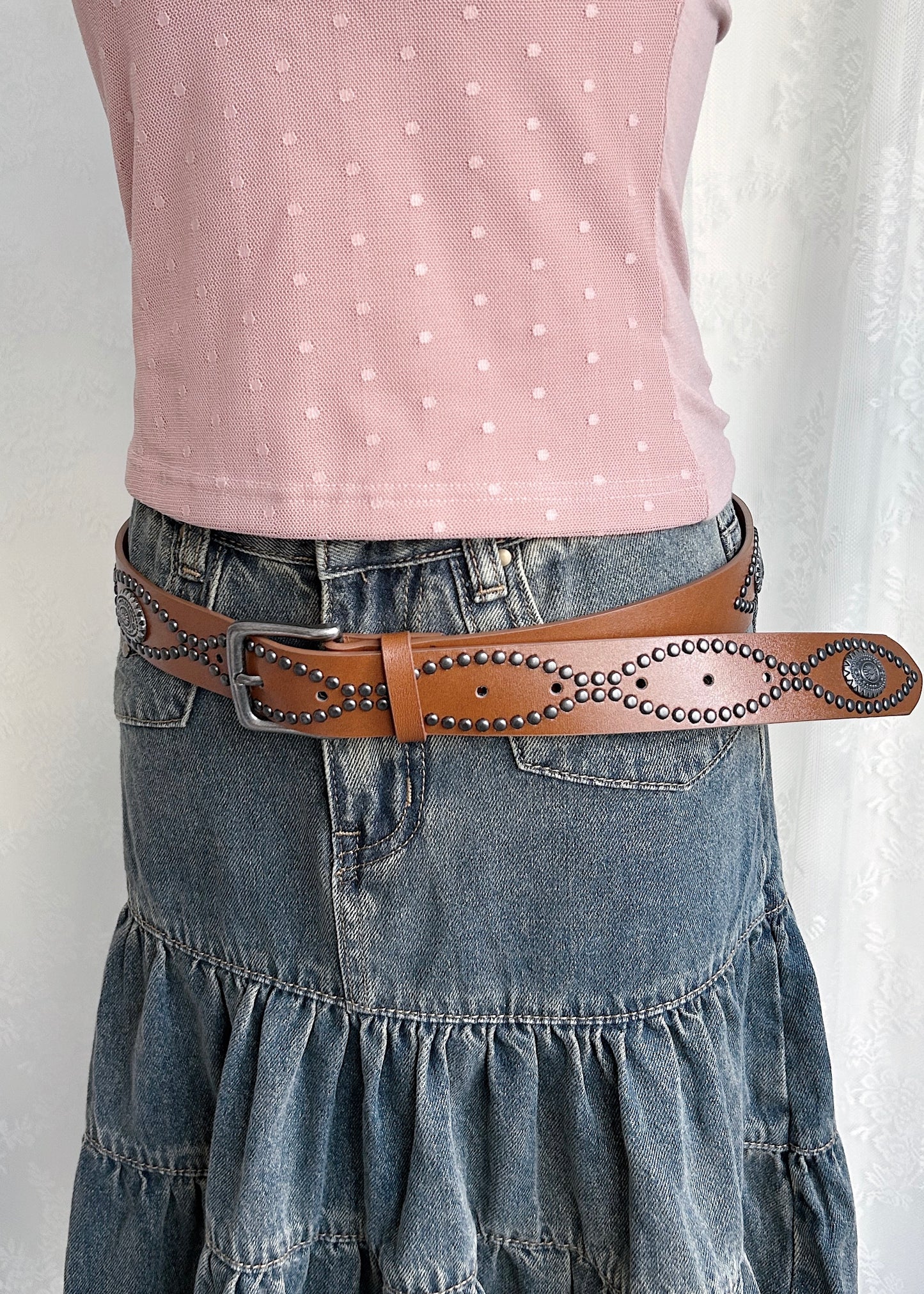 𝐁𝐨𝐡𝐞𝐦𝐢𝐚𝐧 𝐕𝐢𝐧𝐭𝐚𝐠𝐞 𝐁𝐞𝐥𝐭 - 𝐁𝐫𝐨𝐰𝐧