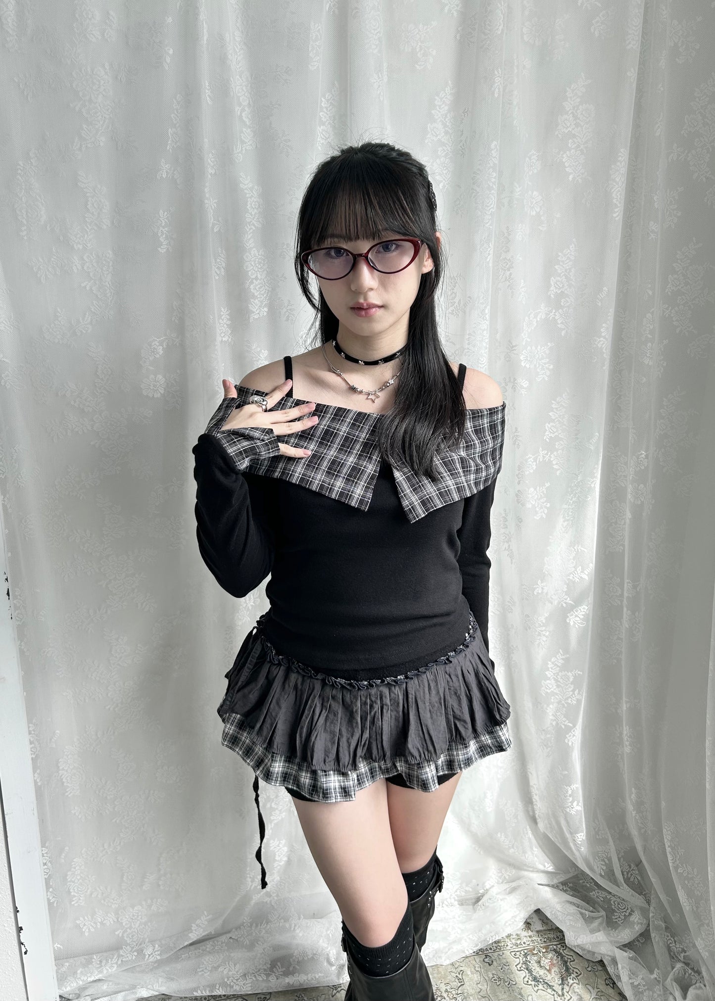 𝐑𝐞𝐧𝐚𝐭𝐚 𝐂𝐡𝐞𝐜𝐤𝐞𝐝 𝐎𝐟𝐟 𝐒𝐡𝐨𝐮𝐥𝐝𝐞𝐫 𝐓𝐨𝐩