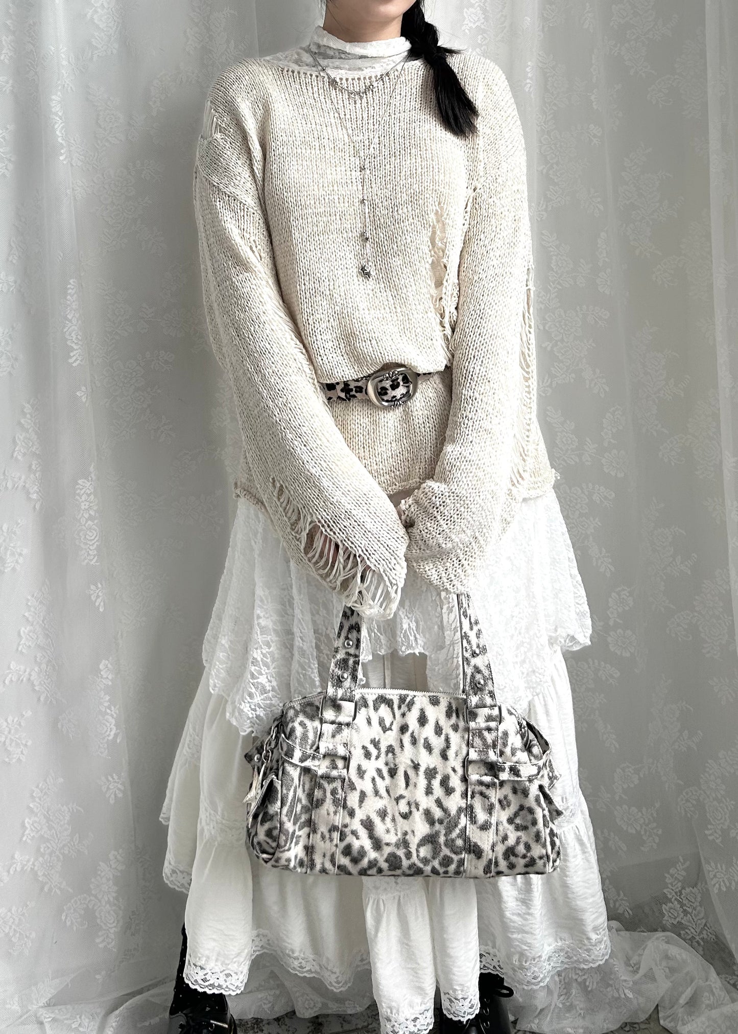 𝐄𝐜𝐡𝐨 𝐃𝐢𝐬𝐭𝐫𝐞𝐬𝐬𝐞𝐝 𝐊𝐧𝐢𝐭 𝐒𝐰𝐞𝐚𝐭𝐞𝐫 - 𝐁𝐞𝐢𝐠𝐞