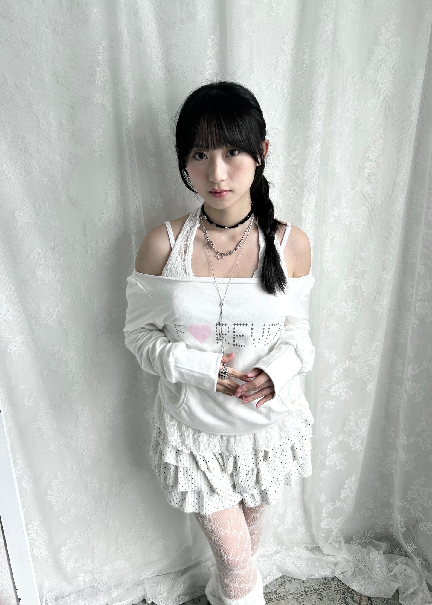 𝐅♥𝐑𝐄𝐕𝐄𝐑 𝐎𝐟𝐟 𝐒𝐡𝐨𝐮𝐥𝐝𝐞𝐫 𝐓𝐨𝐩 - 𝐖𝐡𝐢𝐭𝐞