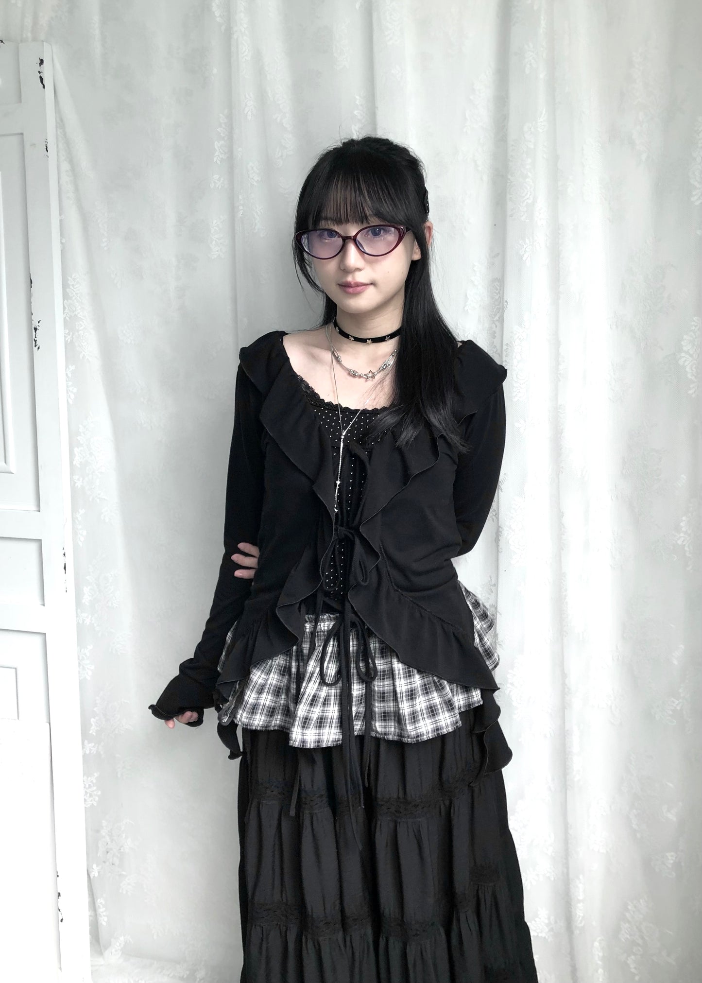 𝐏𝐨𝐥𝐤𝐚 𝐃𝐨𝐭𝐬 𝐋𝐚𝐜𝐞 𝐓𝐚𝐧𝐤 𝐓𝐨𝐩 - 𝐁𝐥𝐚𝐜𝐤